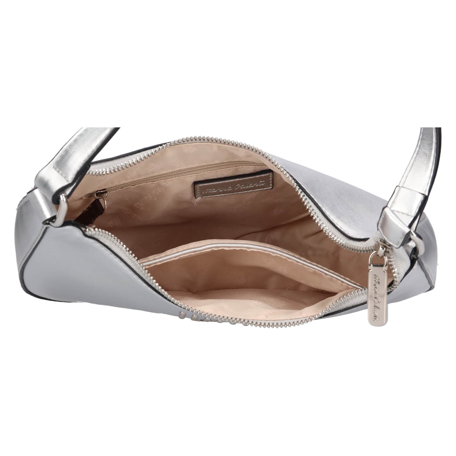 Crossbody kabelka Marina Galanti Riltes, stříbrná 5