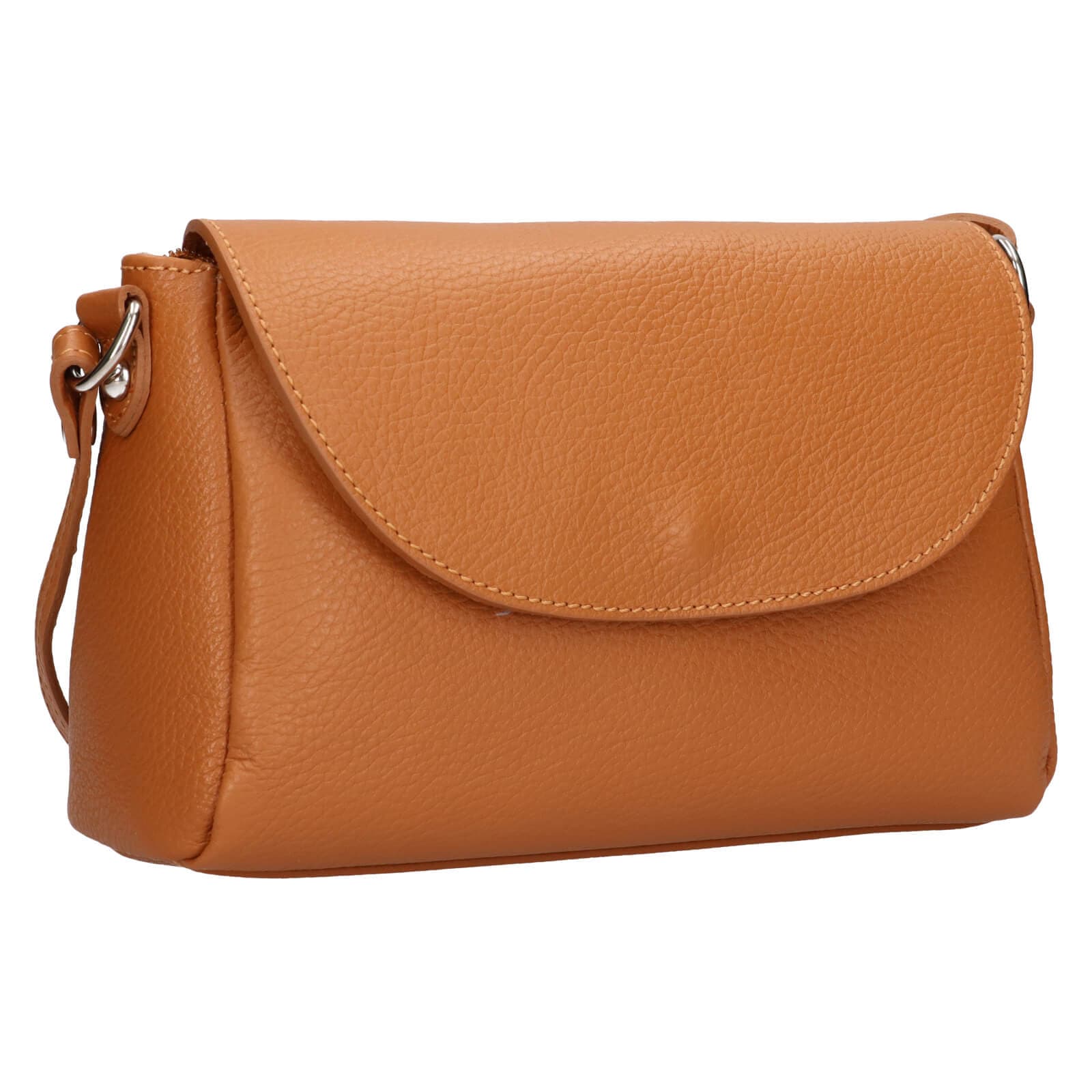 Kožená crossbody kabelka Italia Mirabel, hnědá 2