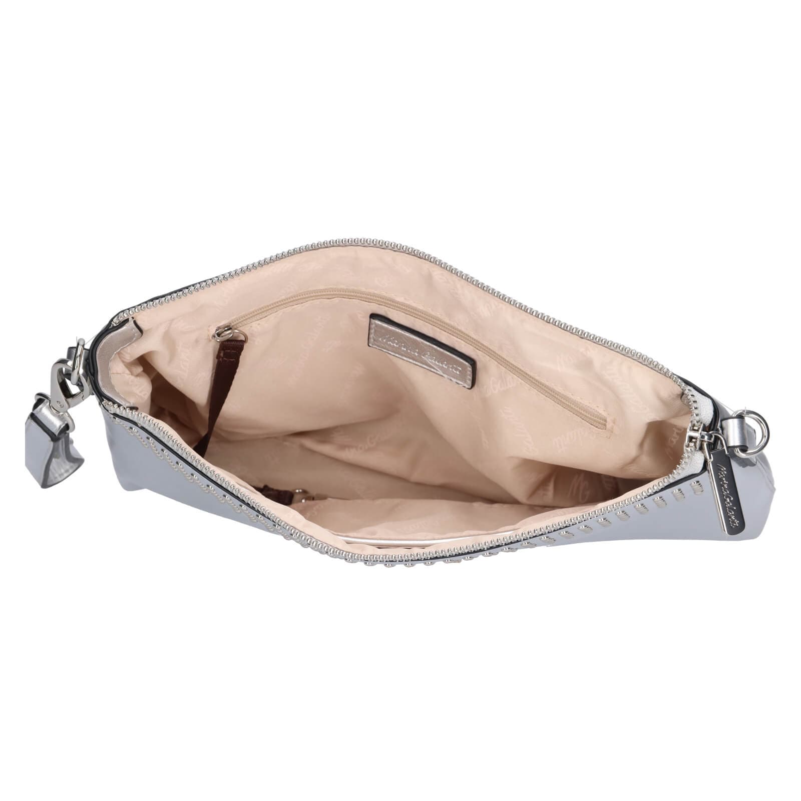 Crossbody kabelka Marina Galanti Minne, stříbrná 5
