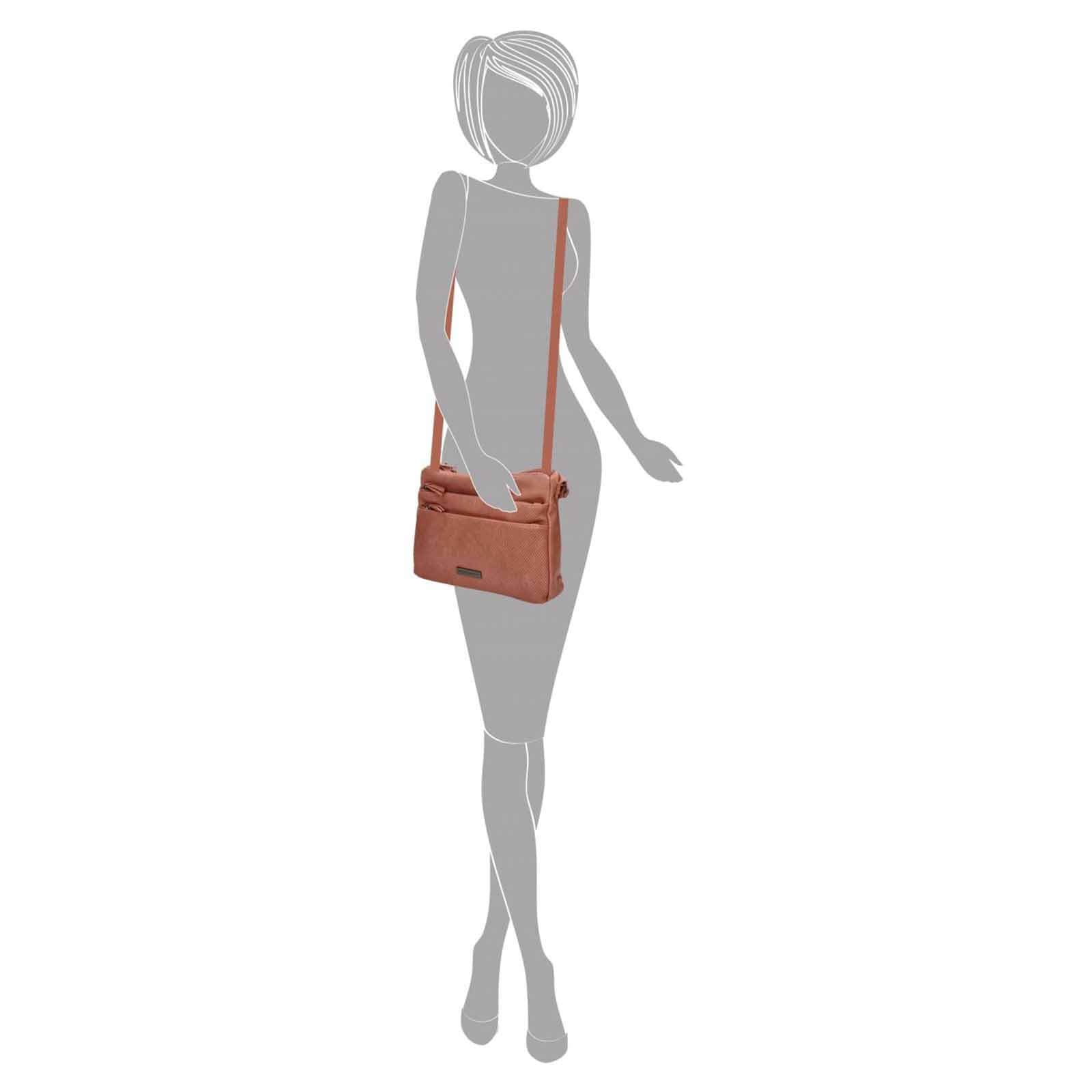 Crossbody kabelka Enrico Benetti Liess, růžová 5