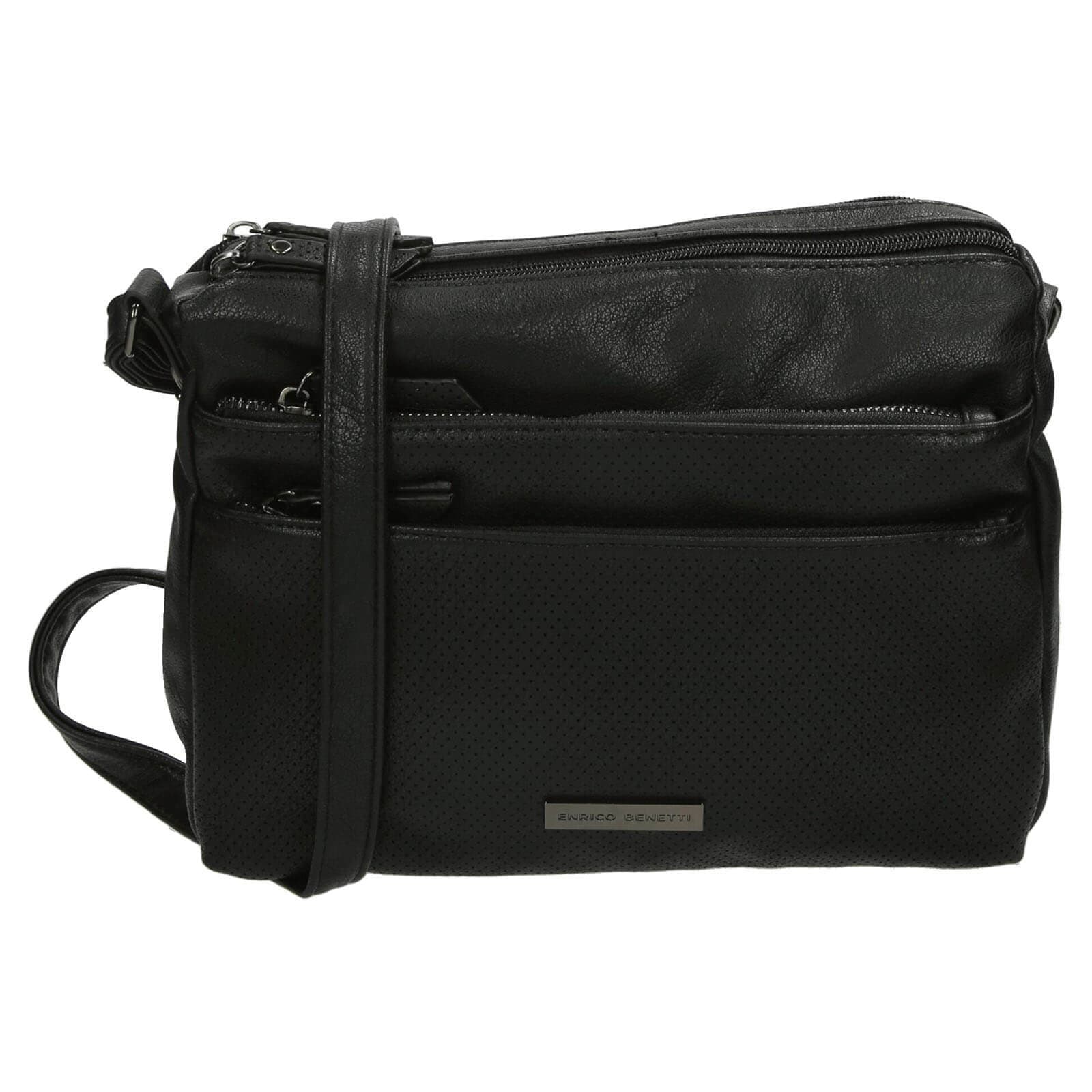 Crossbody kabelka Enrico Benetti Liess, černá