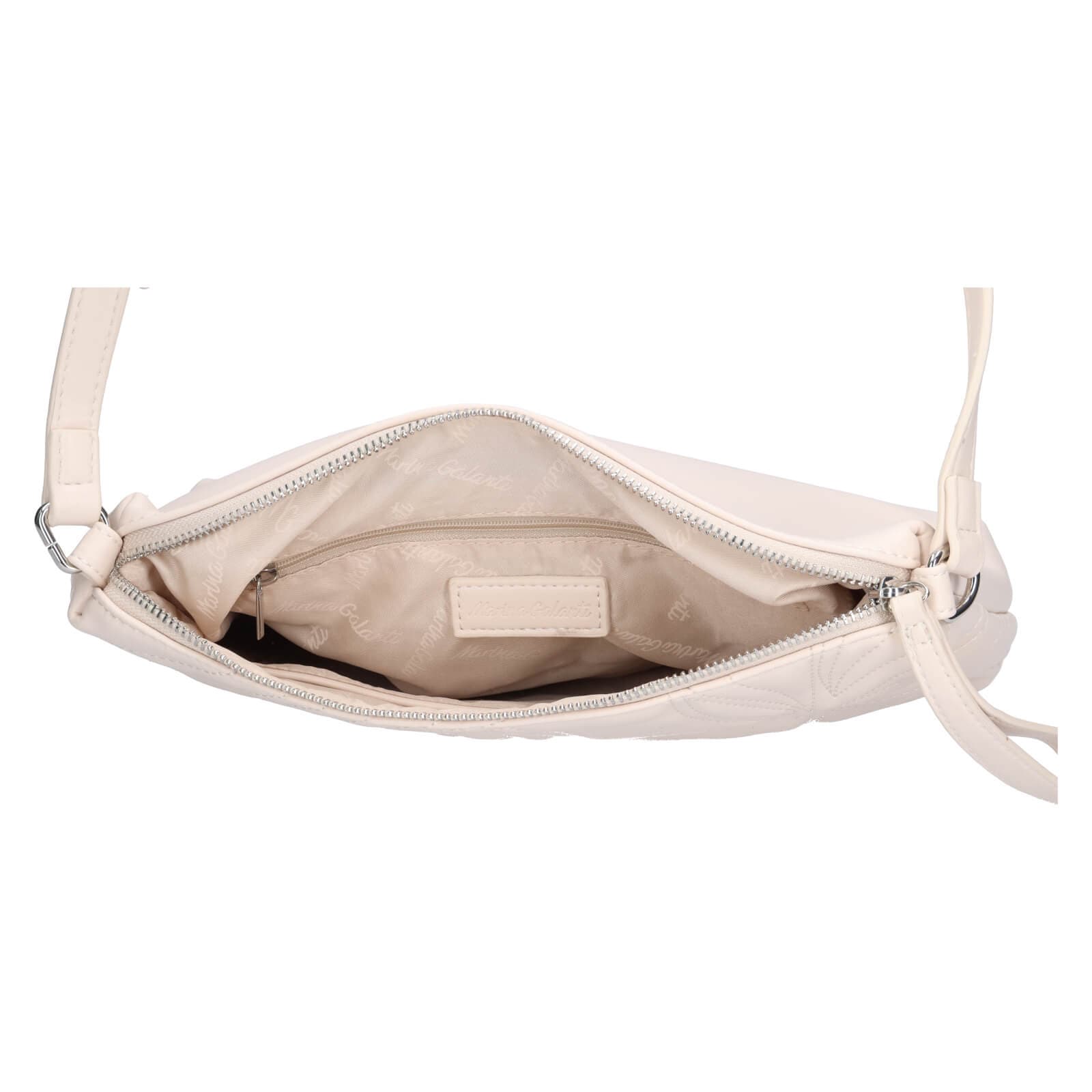 Crossbody kabelka Marina Galanti Antoanett, krémová 5