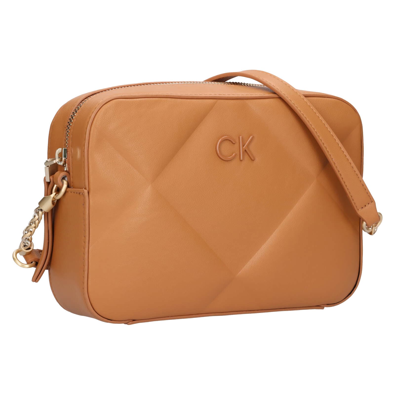 Crossbody kabelka Calvin Klein Quina, hnědá 2