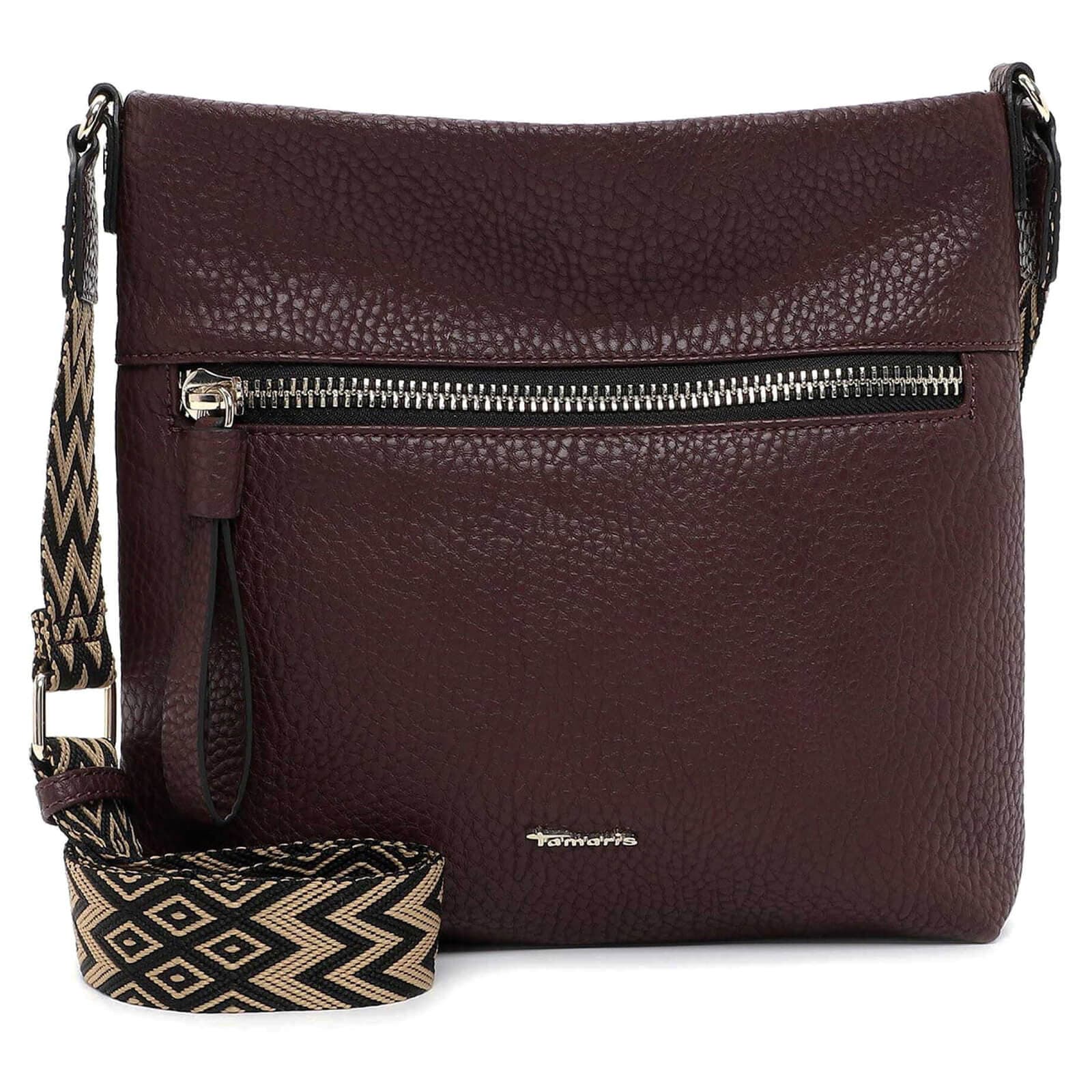 Crossbody kabelka Tamaris Vaia, vínová