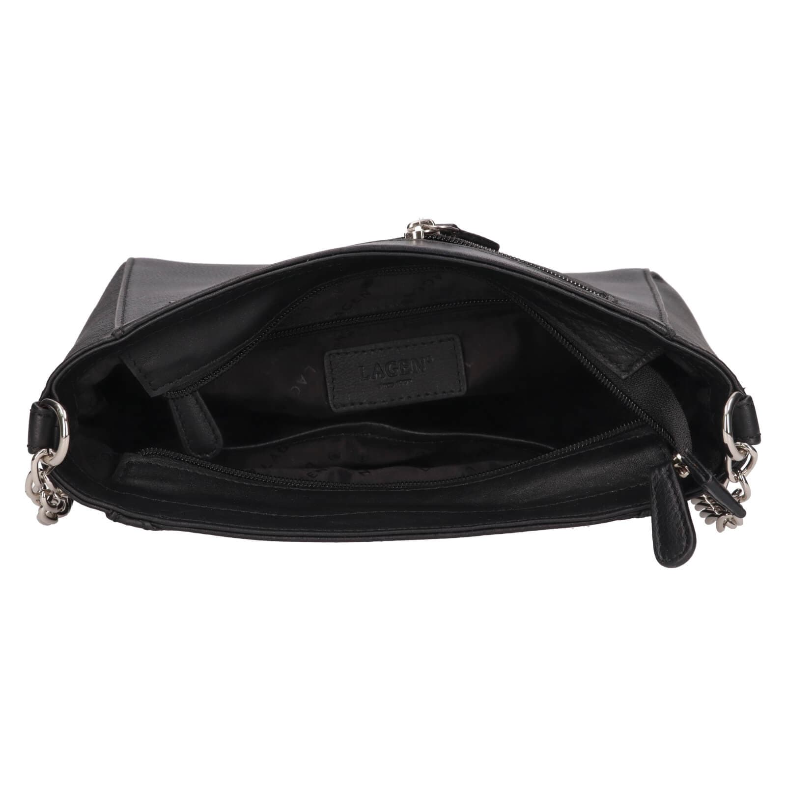 Crossbody kabelka Lagen Kasté, černá 5