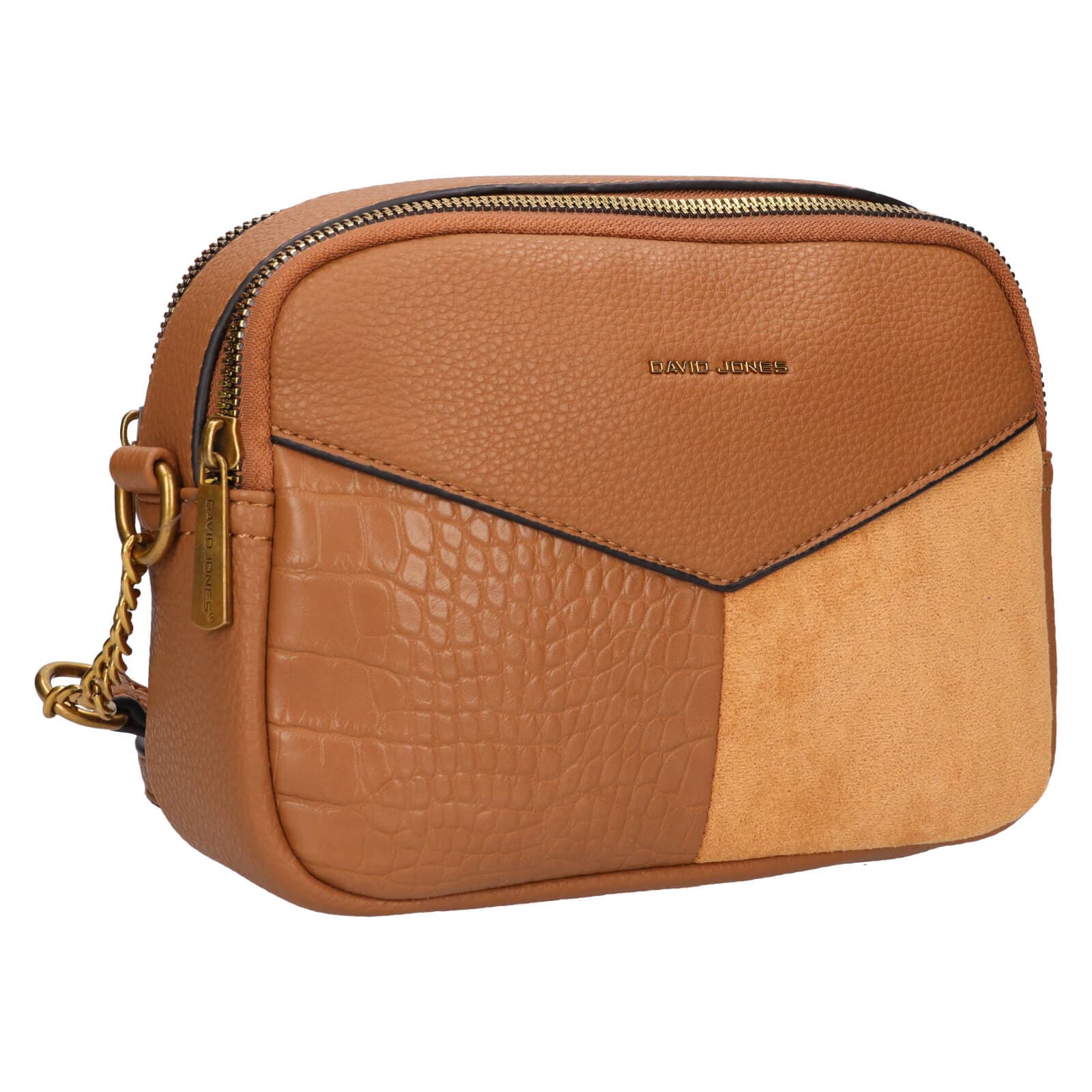 Crossbody kabelka David Jones Electe, hnědá 2