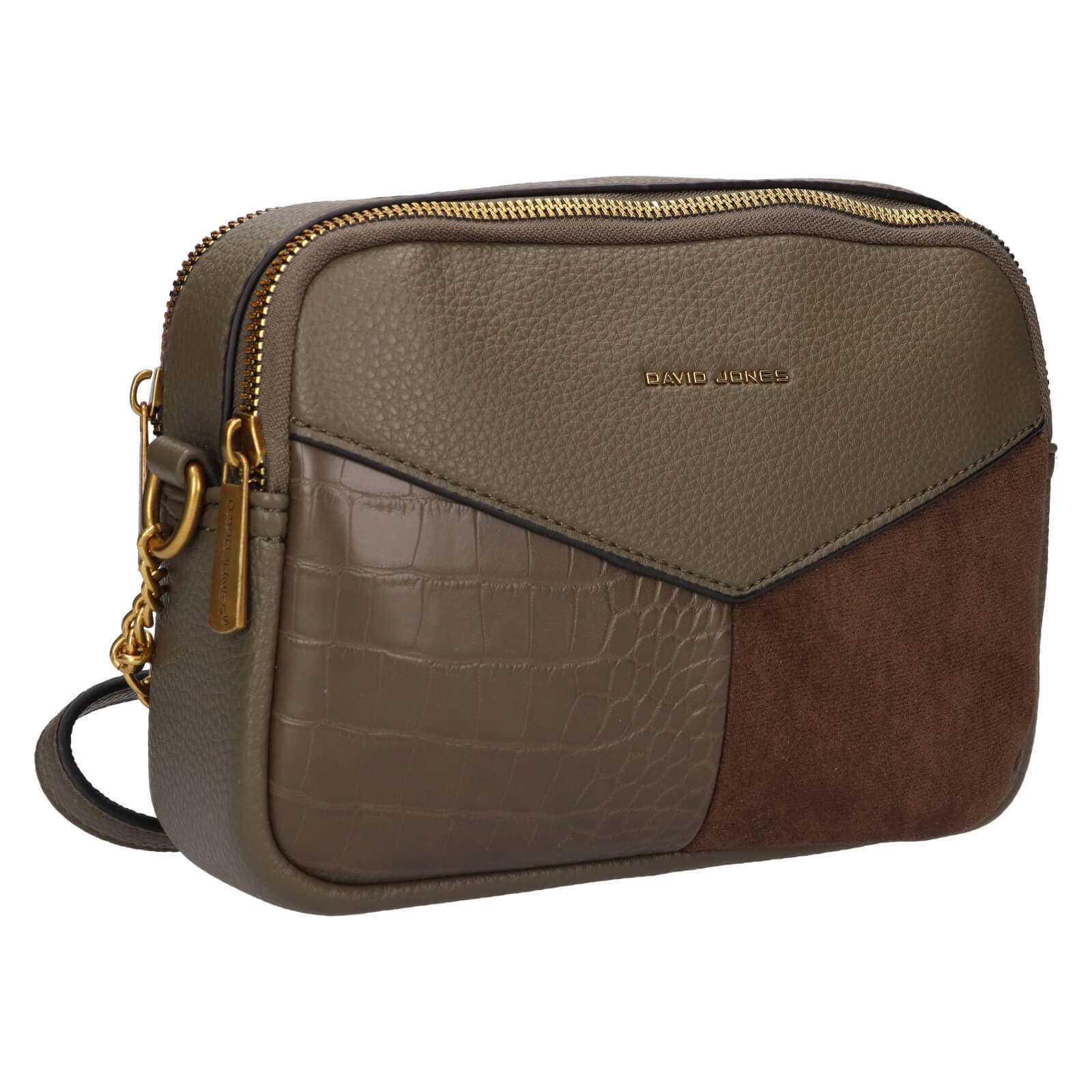Crossbody kabelka David Jones Electe, zelená 2