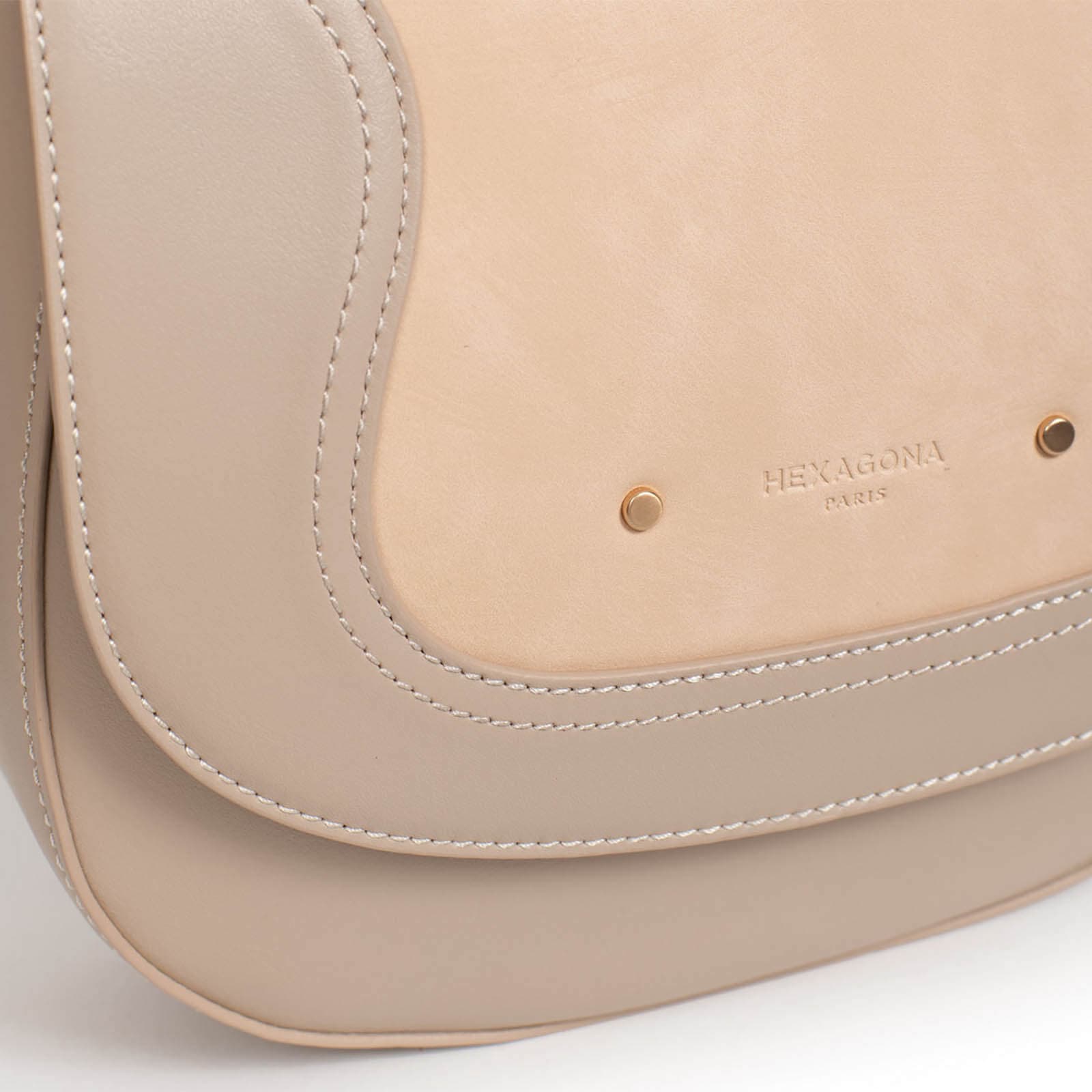 Crossbody kabelka Hexagona Irma, béžová 4