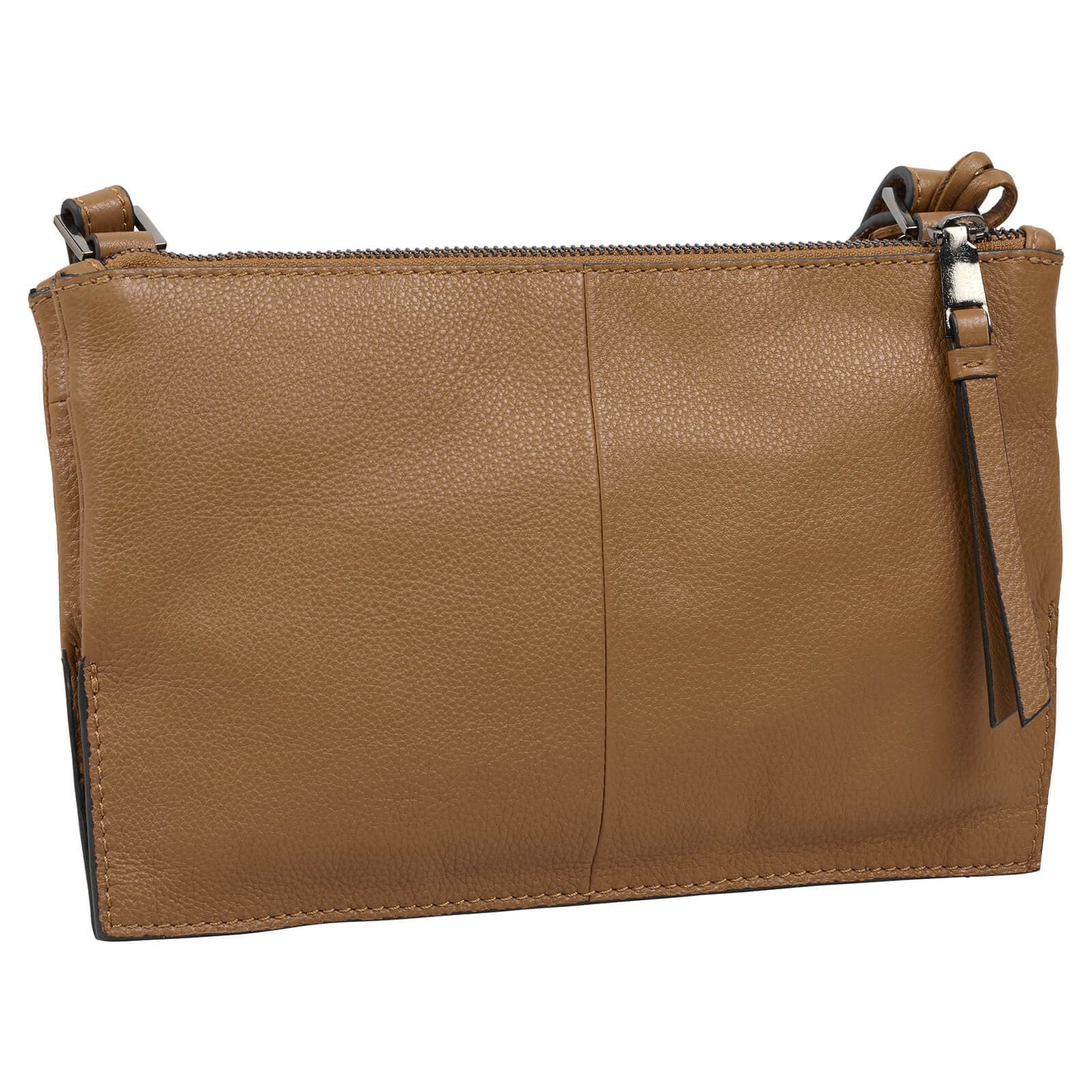 Crossbody kožená kabelka Burkely Nelas, hnědá 3