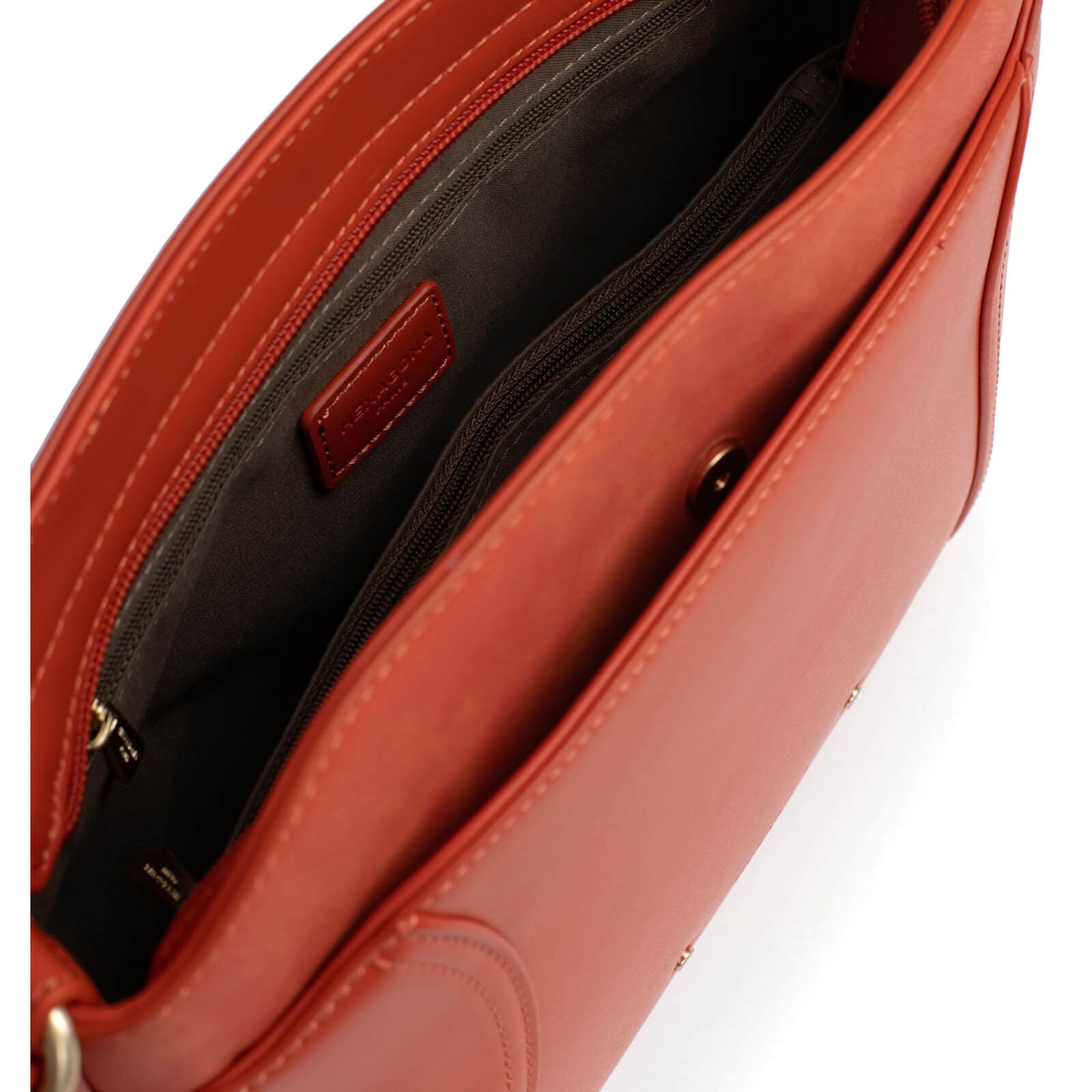 Crossbody kabelka Hexagona Percu, červená 4