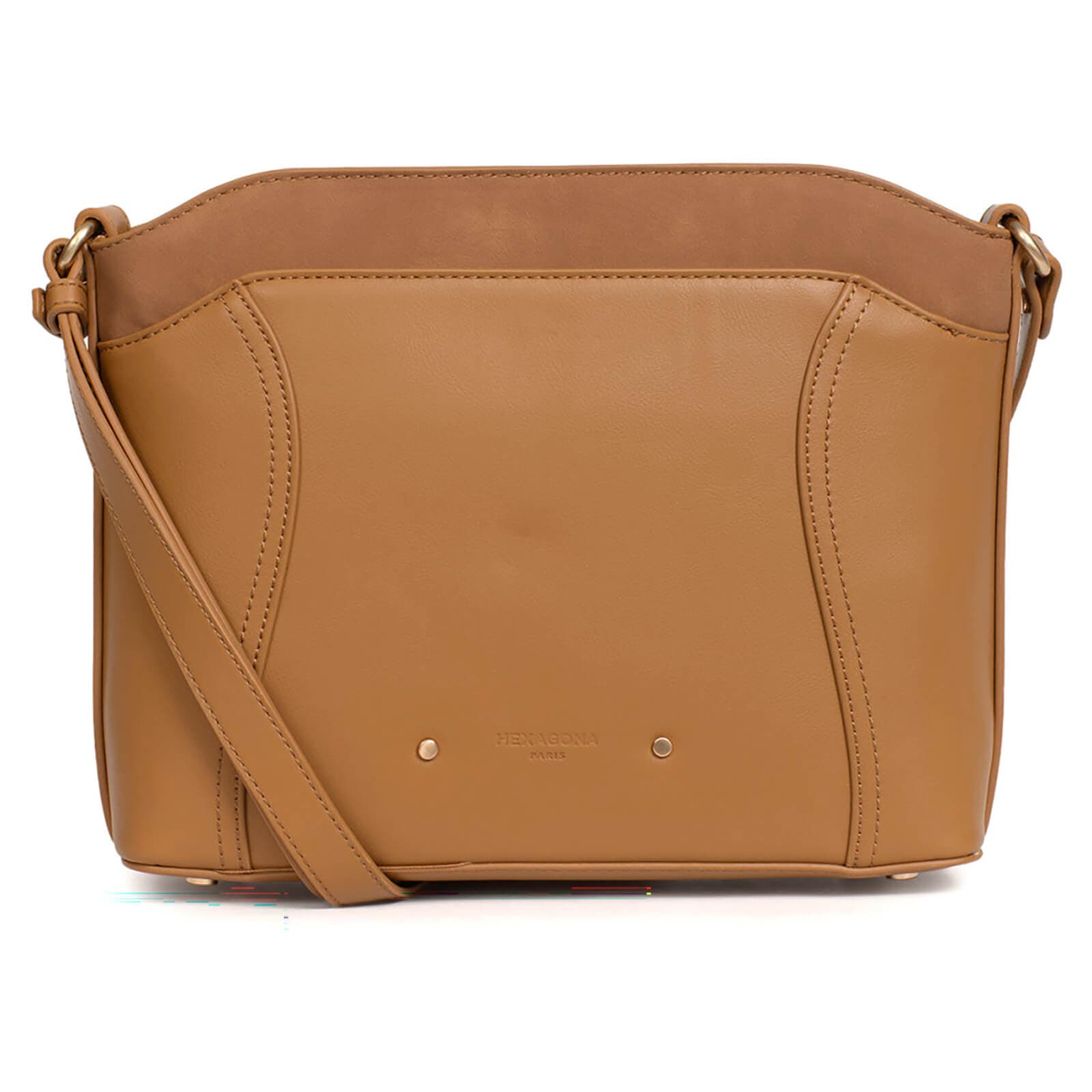 Crossbody kabelka Hexagona Percu, hnědá
