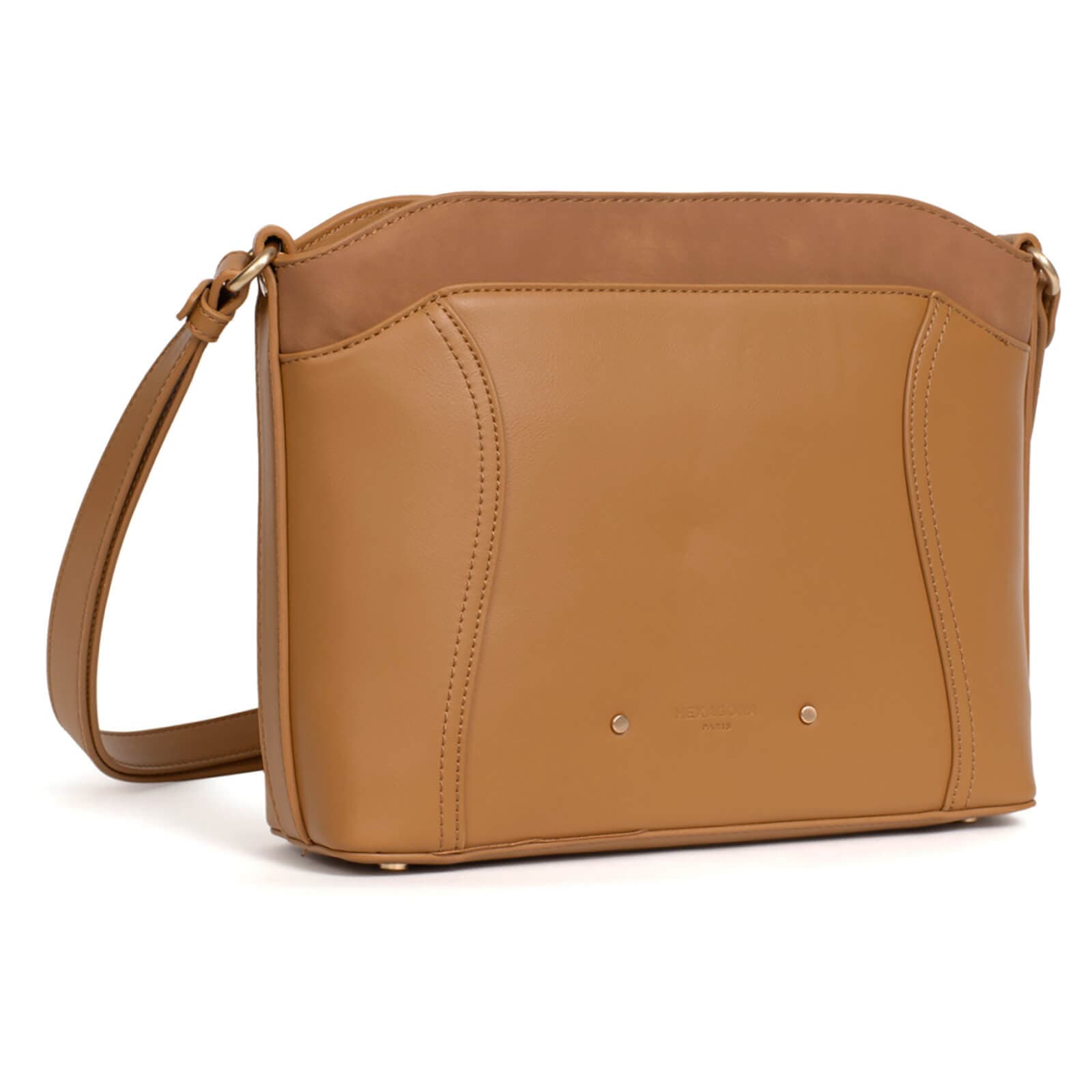 Crossbody kabelka Hexagona Percu, hnědá 2