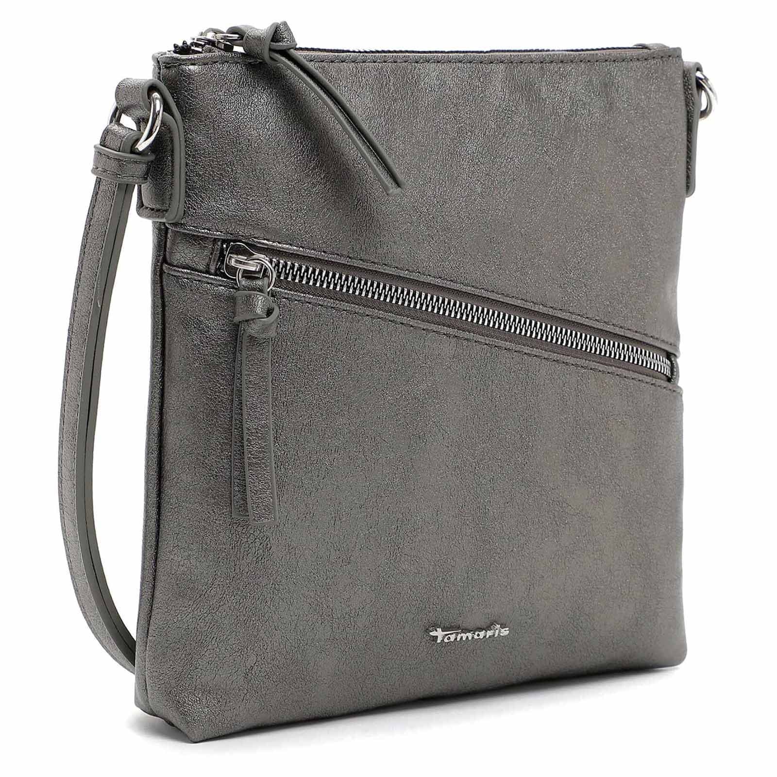 Crossbody kabelka Tamaris Alezia, stříbrná 2