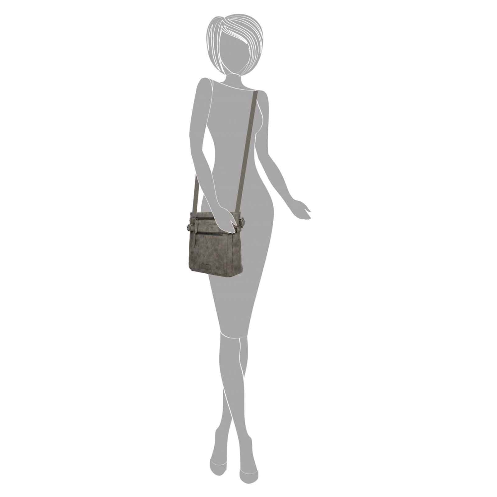 Crossbody kabelka Enrico Benetti Leries, šedá 4