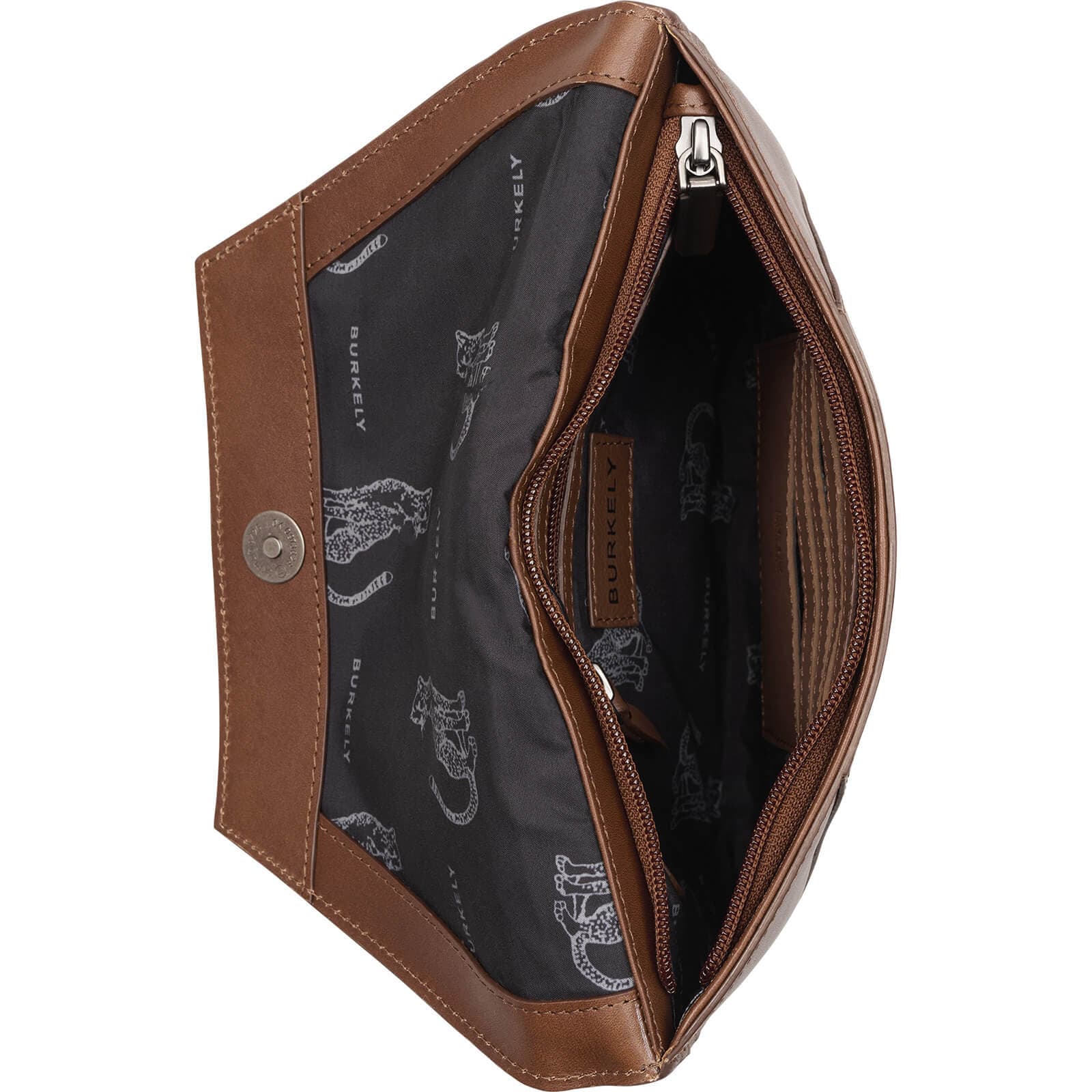 Crossbody kožená kabelka Burkely Holles 4