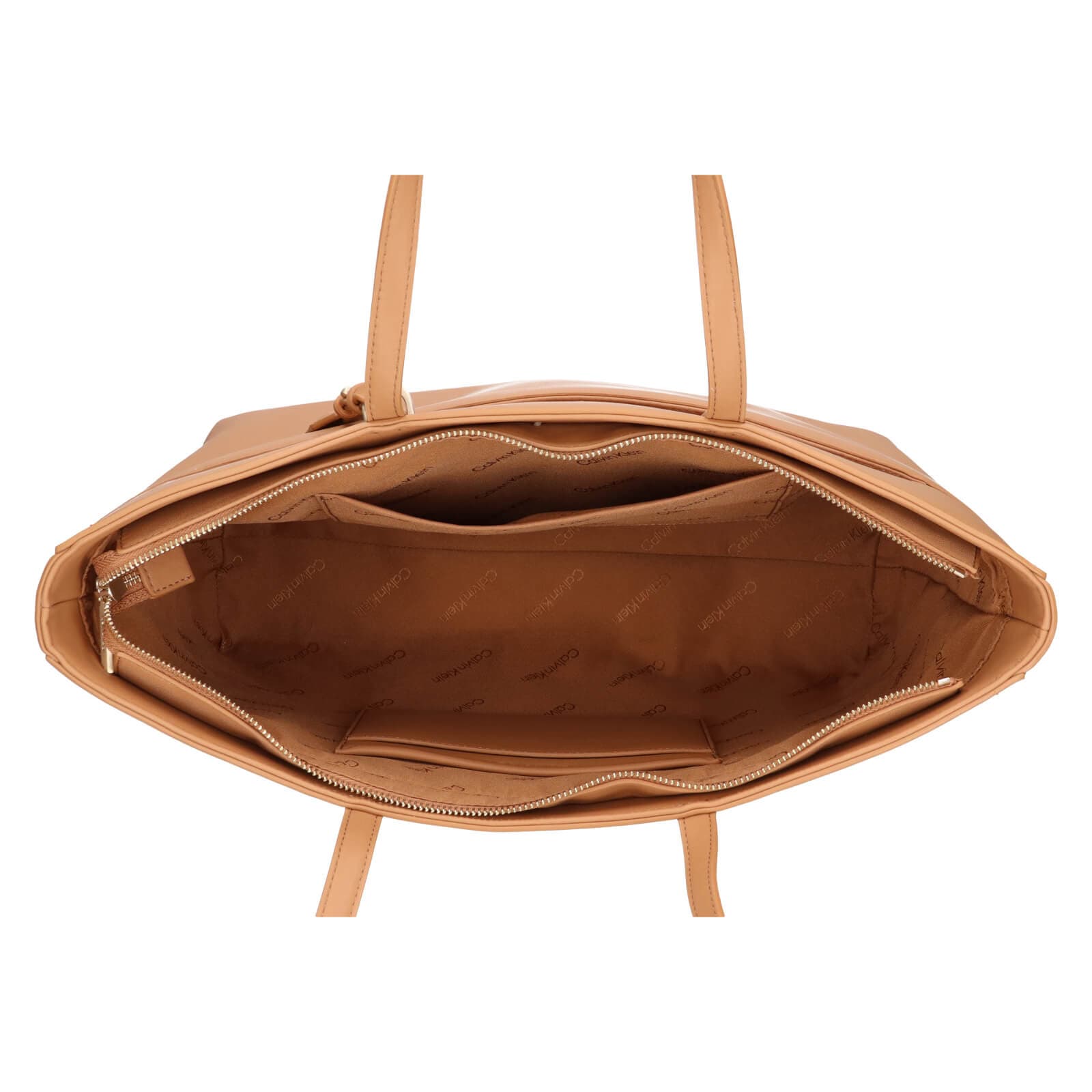 Kabelka Calvin Klein Siaa, hnědá 5