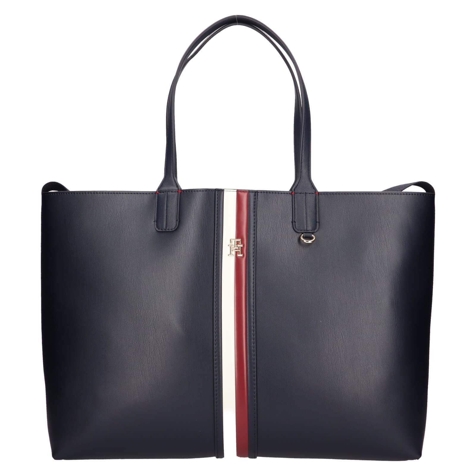 Kabelka Tommy Hilfiger Polly, modrá