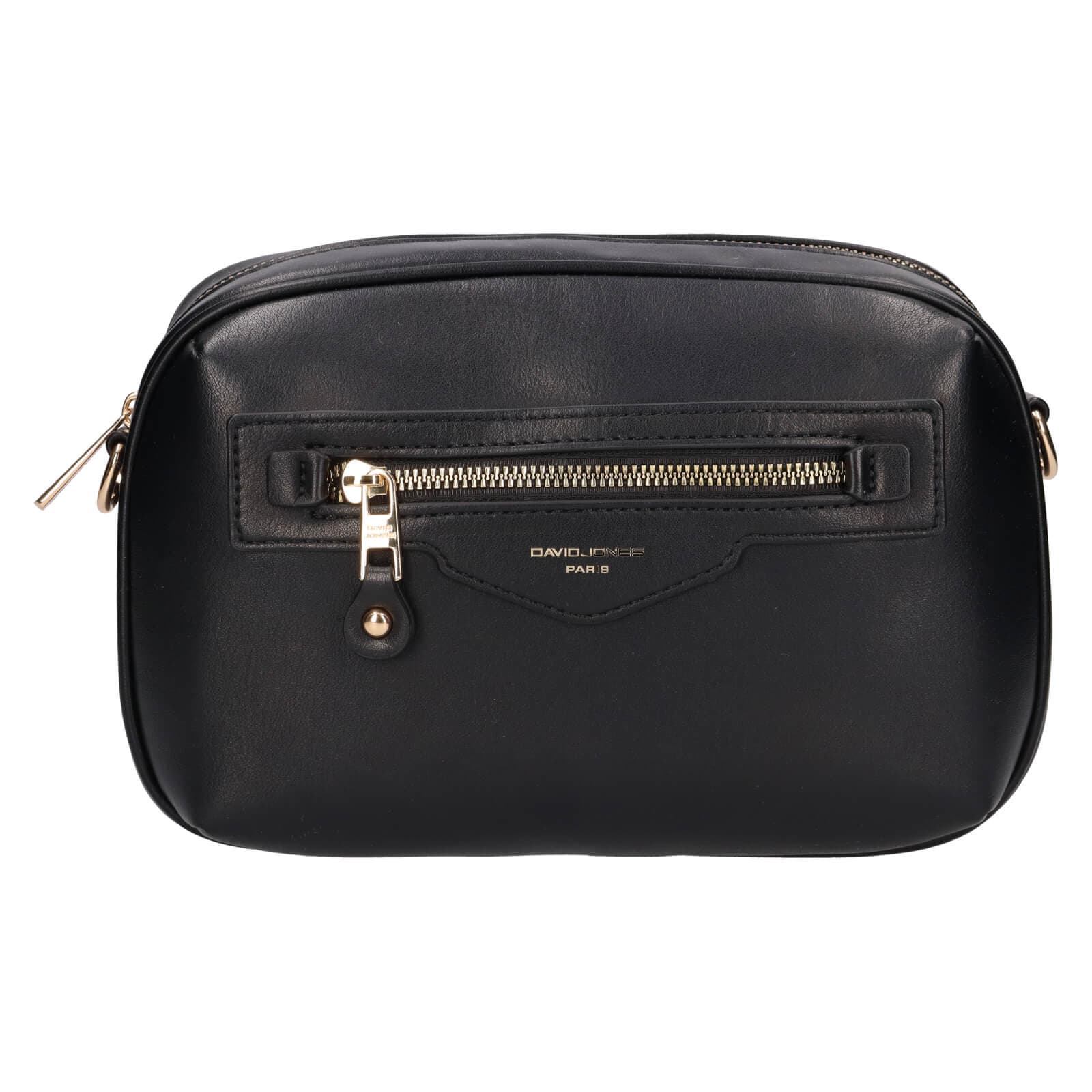 Crossbody kabelka David Jones Leonet, černá