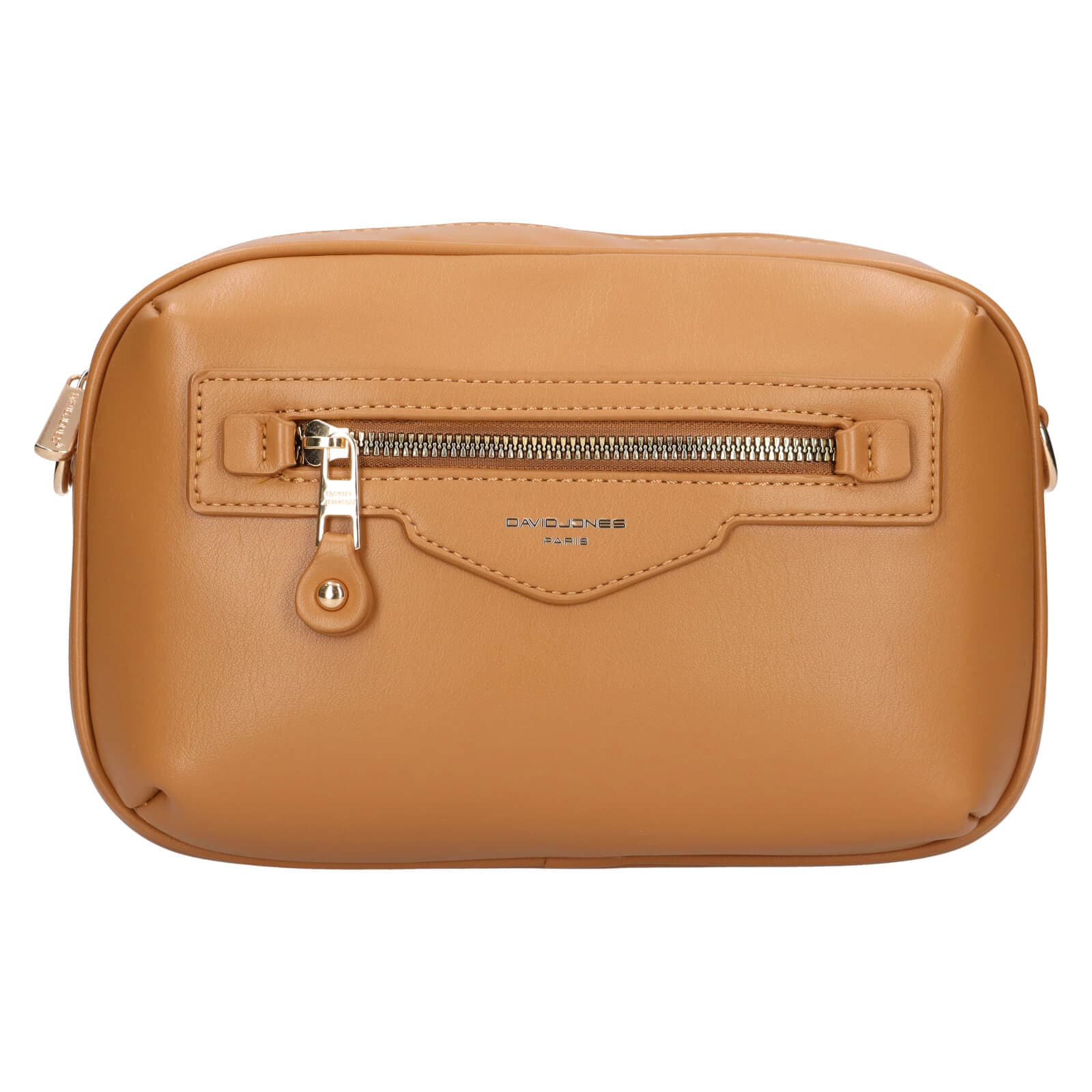 Crossbody kabelka David Jones Leonet, hnědá
