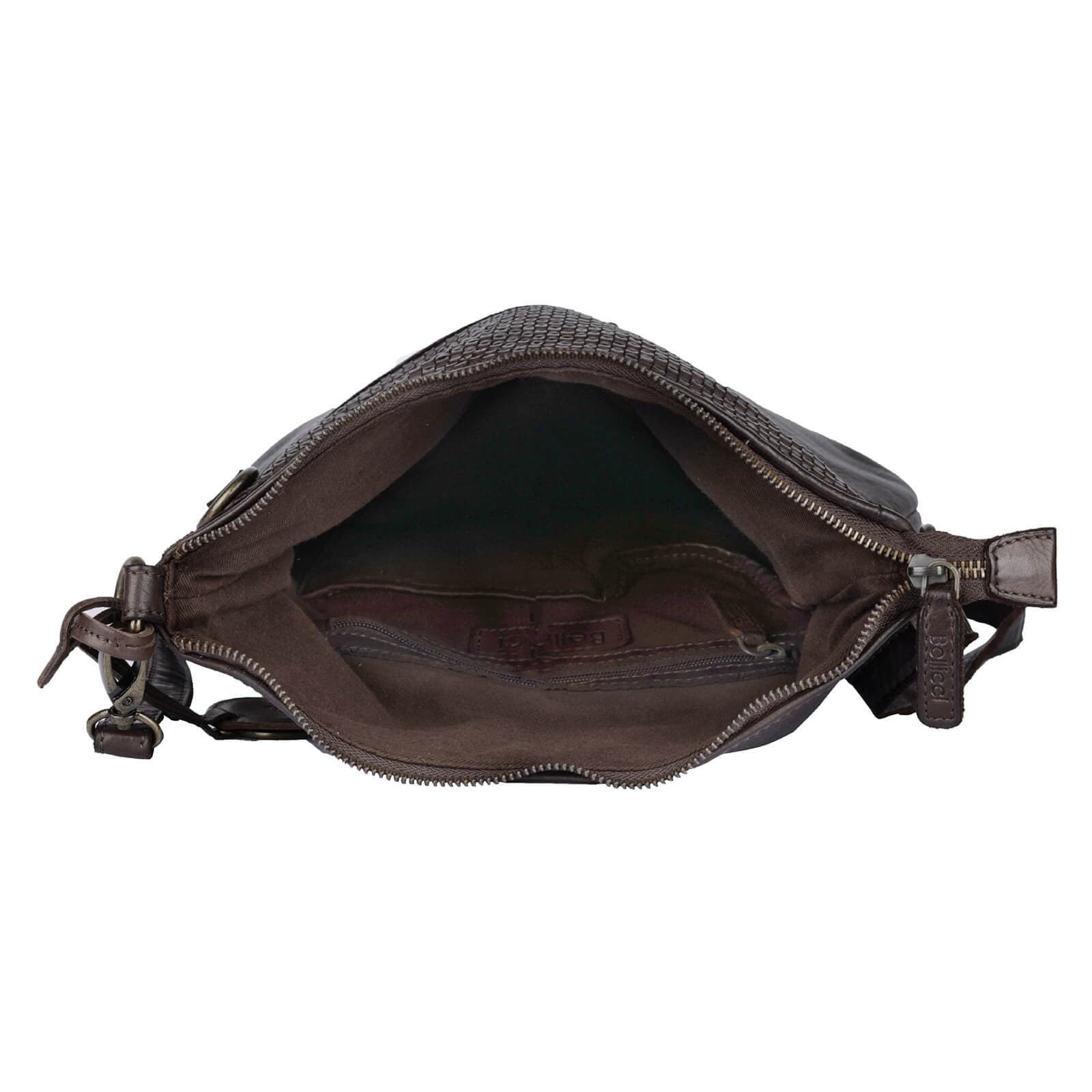Kožená crossbody kabelka Bellicci Inge, hnědá 5