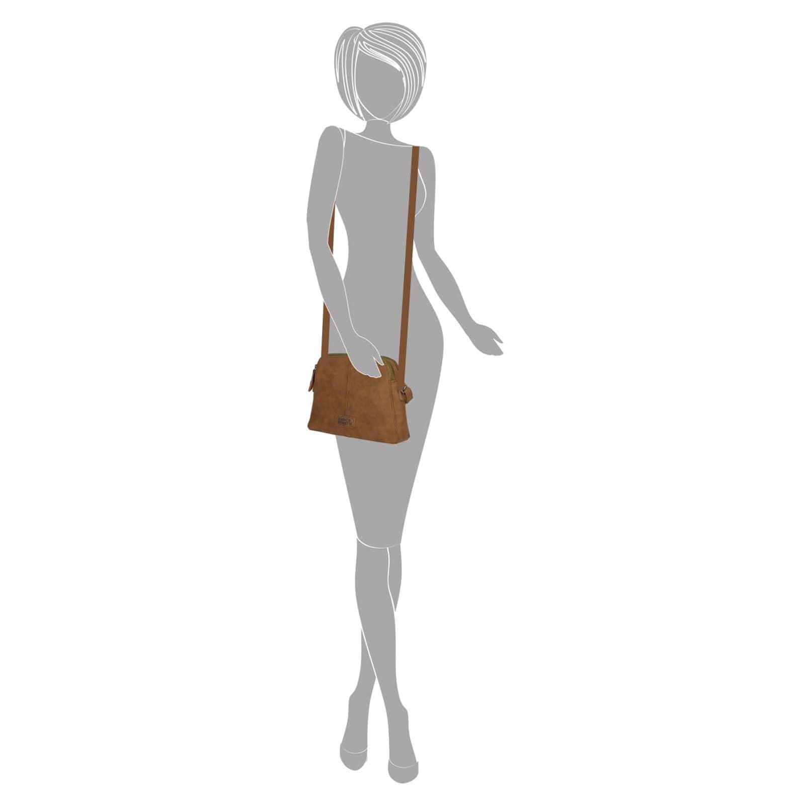 Crossbody kabelka Enrico Benetti Kensi, hnědá 5