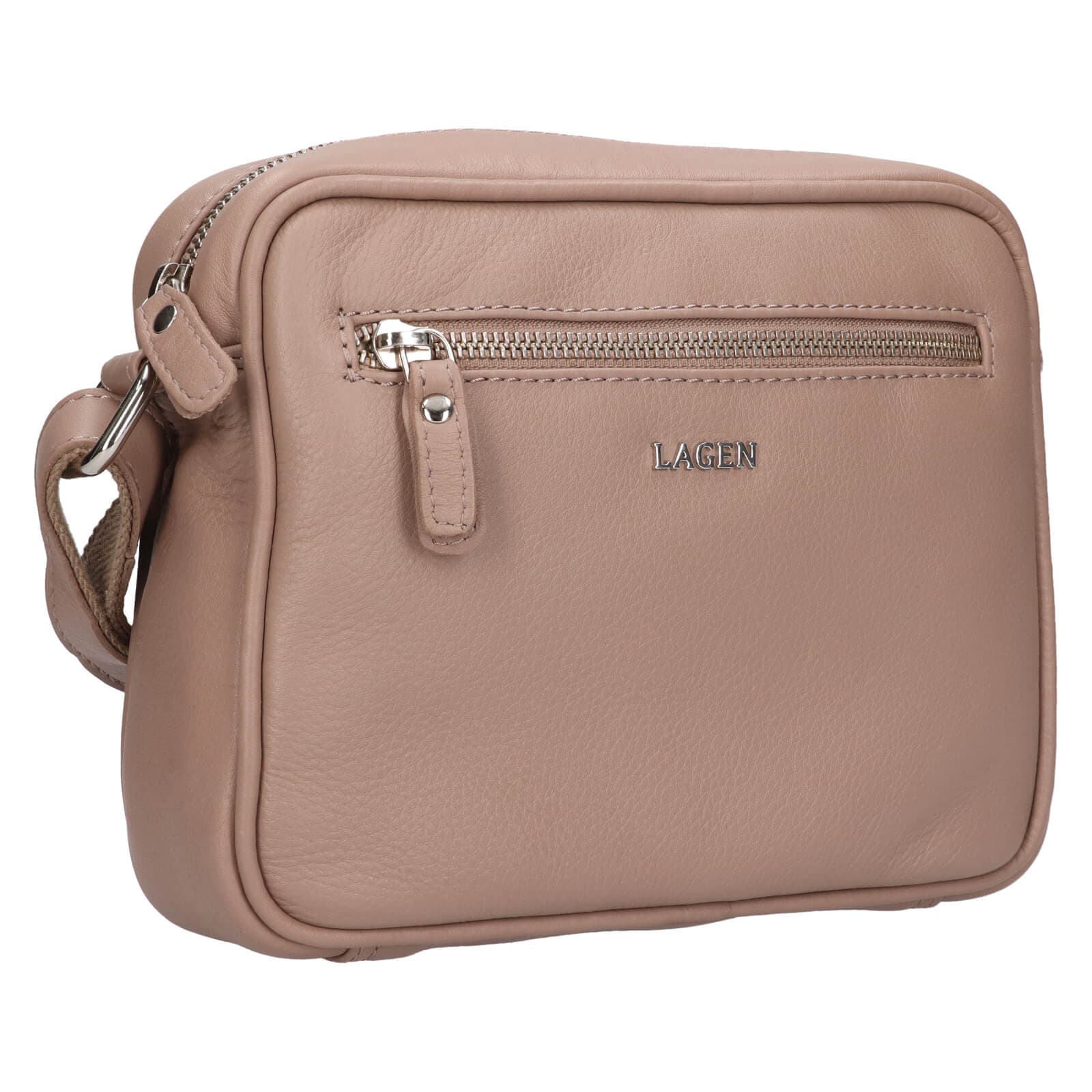 Crossbody kabelka Lagen Diane, béžová 2