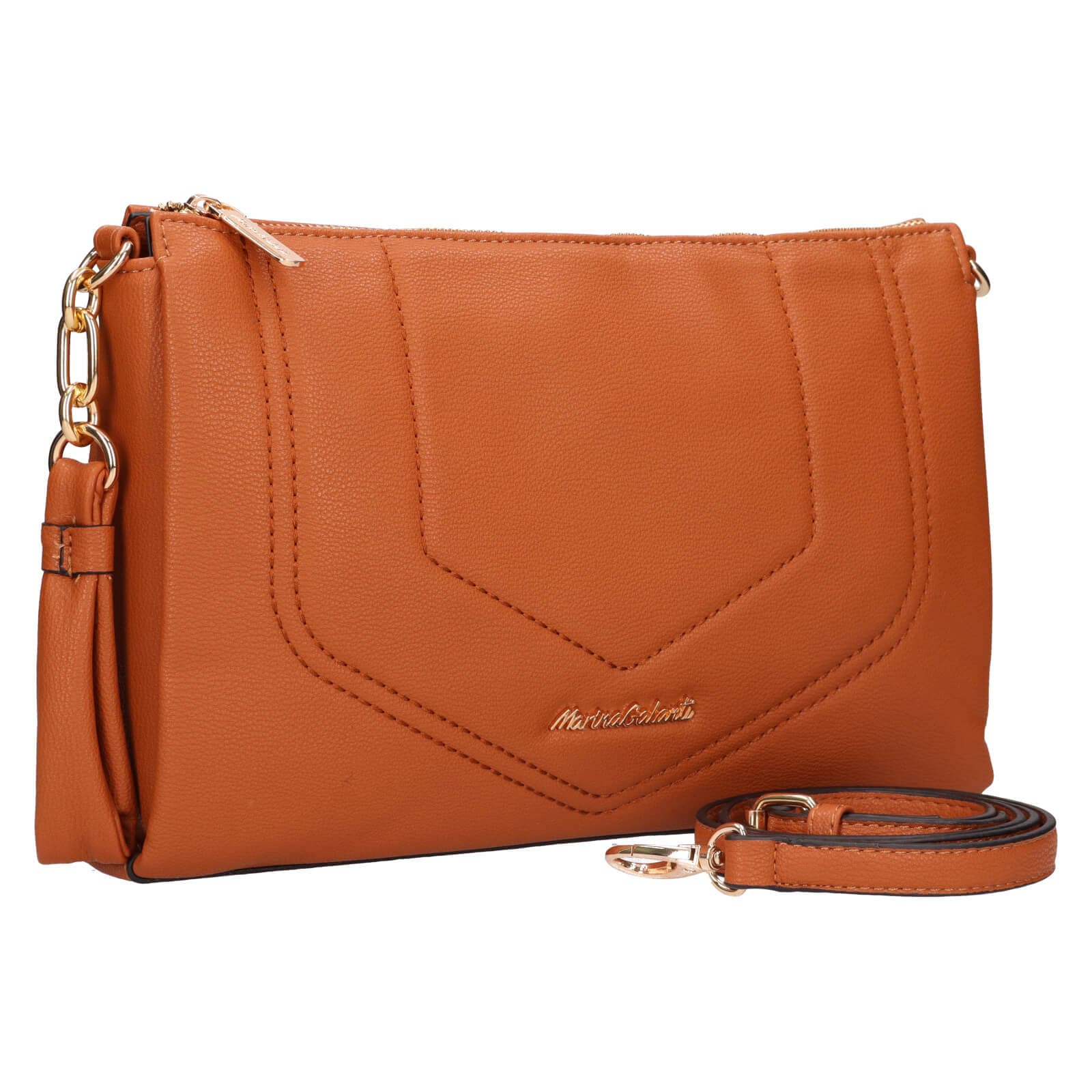 Crossbody kabelka Marina Galanti Fanny, hnědá 2