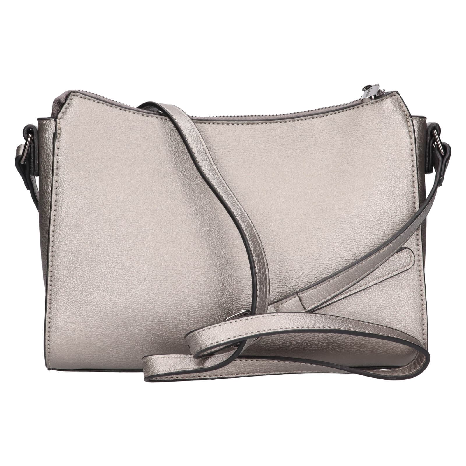 Crossbody kabelka Marina Galanti Teresia, stříbrná 3