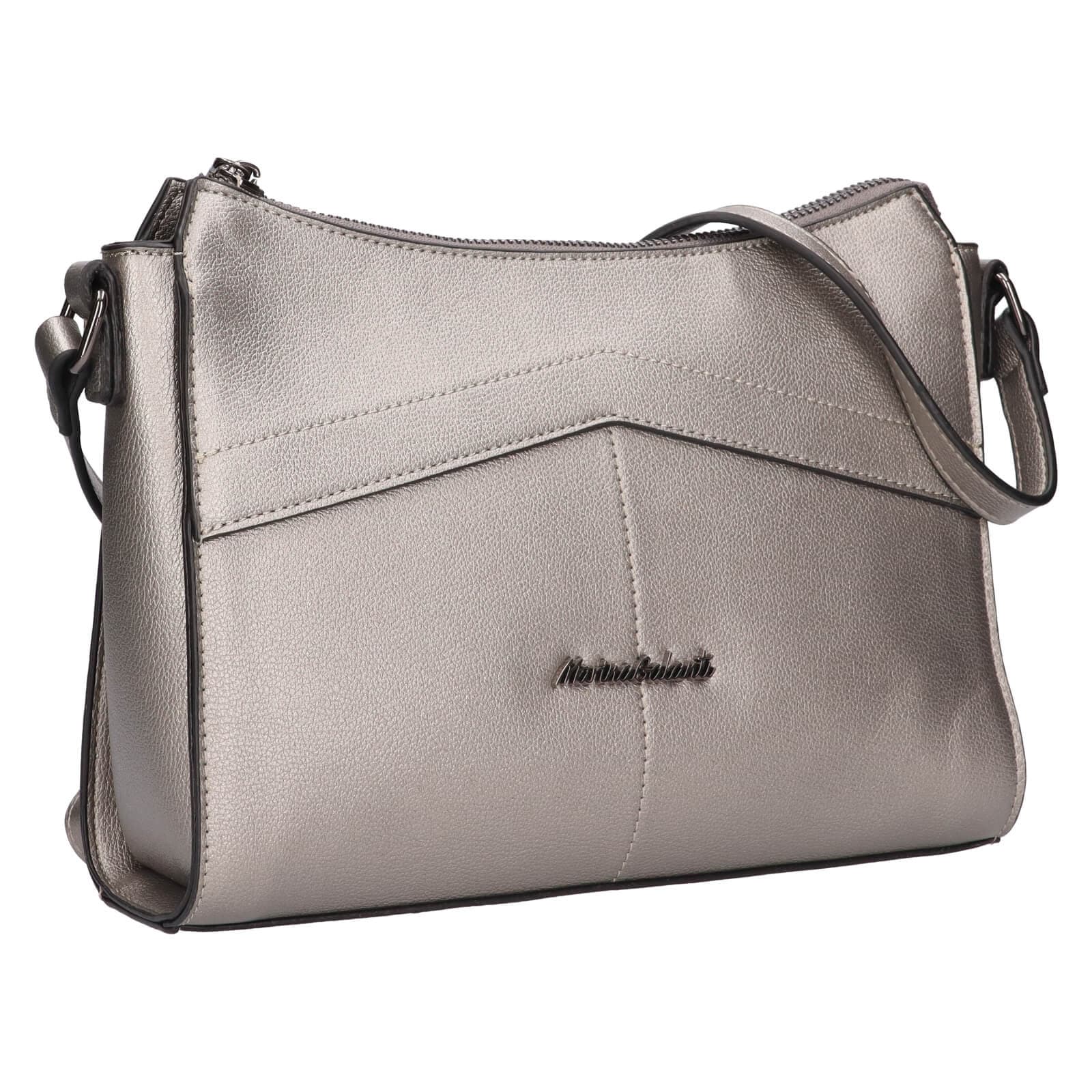 Crossbody kabelka Marina Galanti Teresia, stříbrná 2