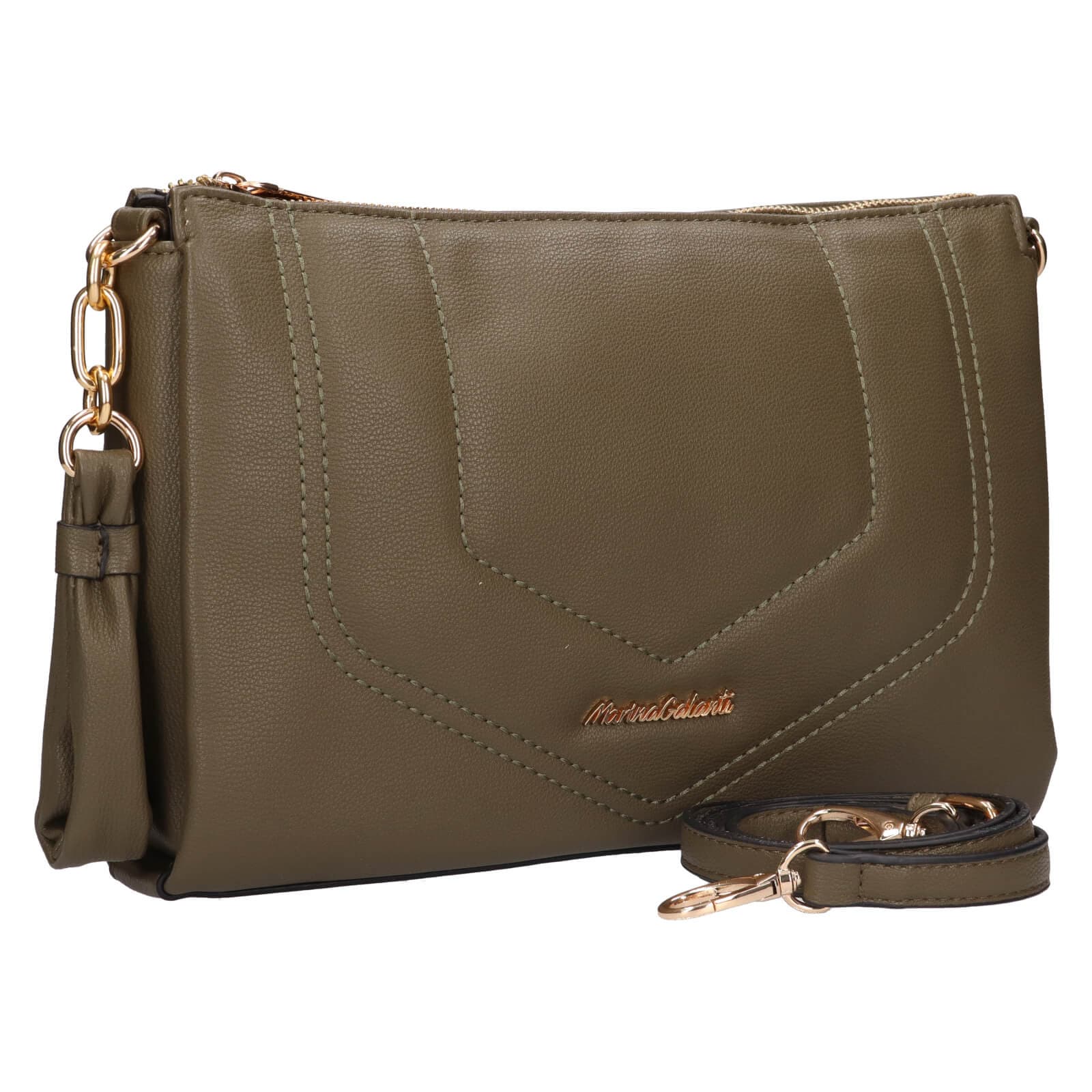 Crossbody kabelka Marina Galanti Fanny, zelená 2