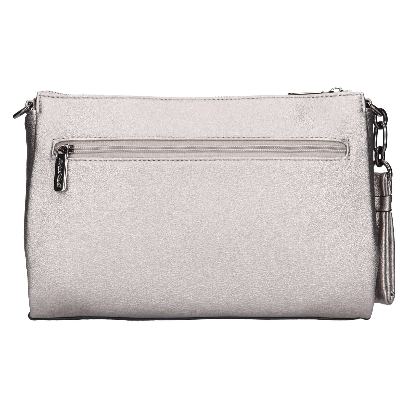 Crossbody kabelka Marina Galanti Fanny, stříbrná 3