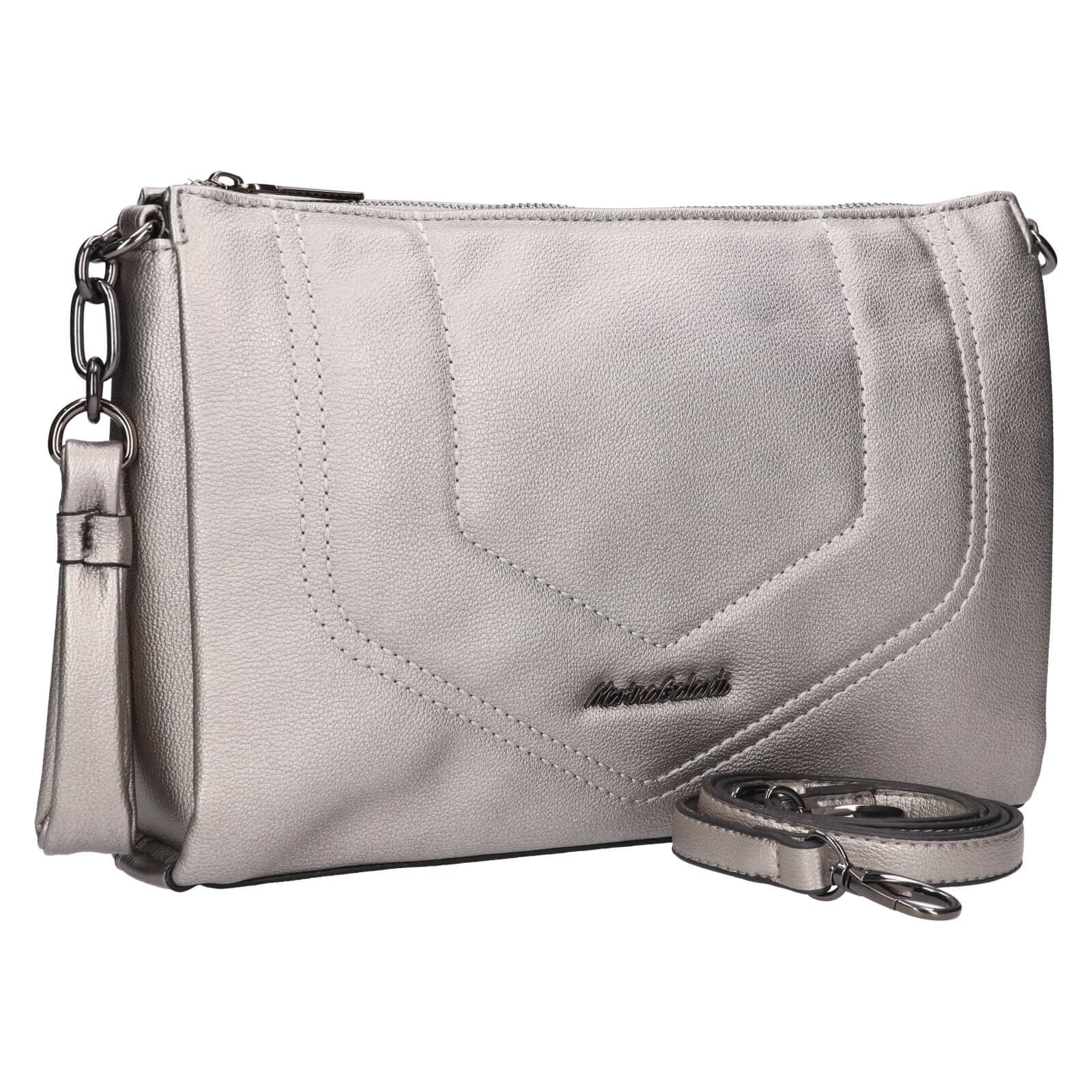 Crossbody kabelka Marina Galanti Fanny, stříbrná 2