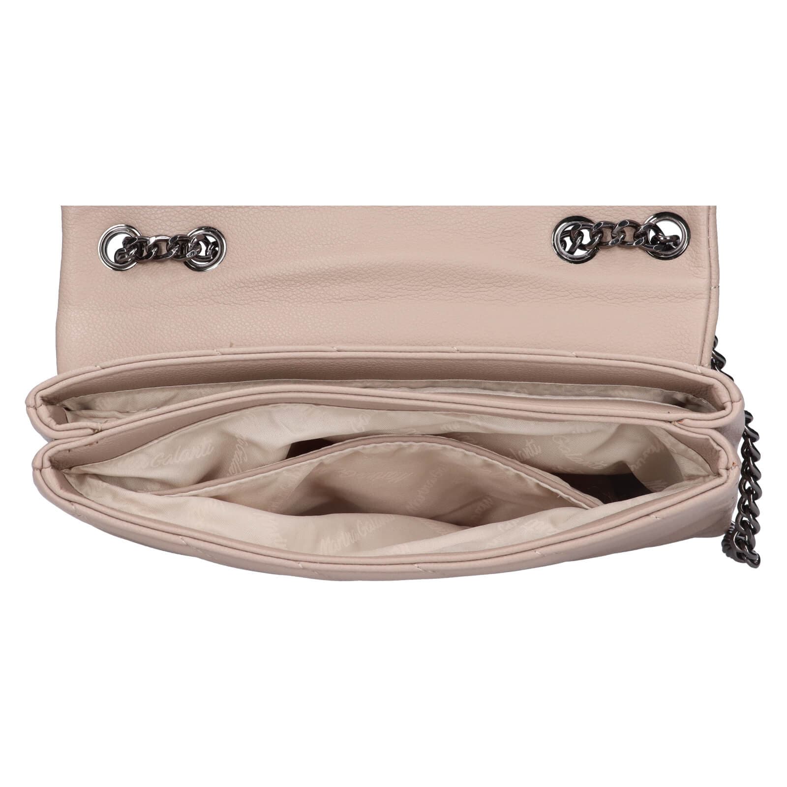 Crossbody kabelka Marina Galanti Mikaela, béžová 5