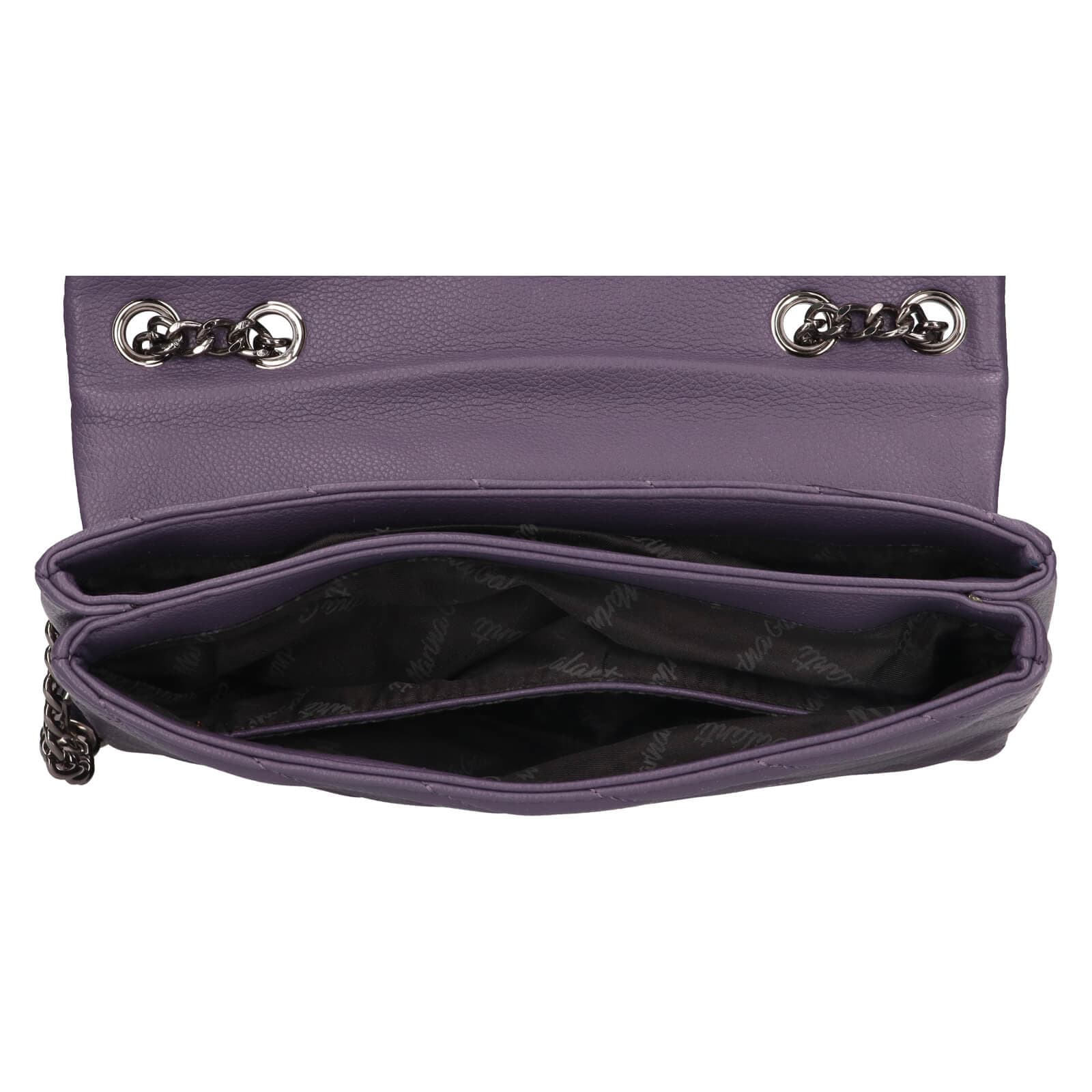 Crossbody kabelka Marina Galanti Mikaela, fialová 5