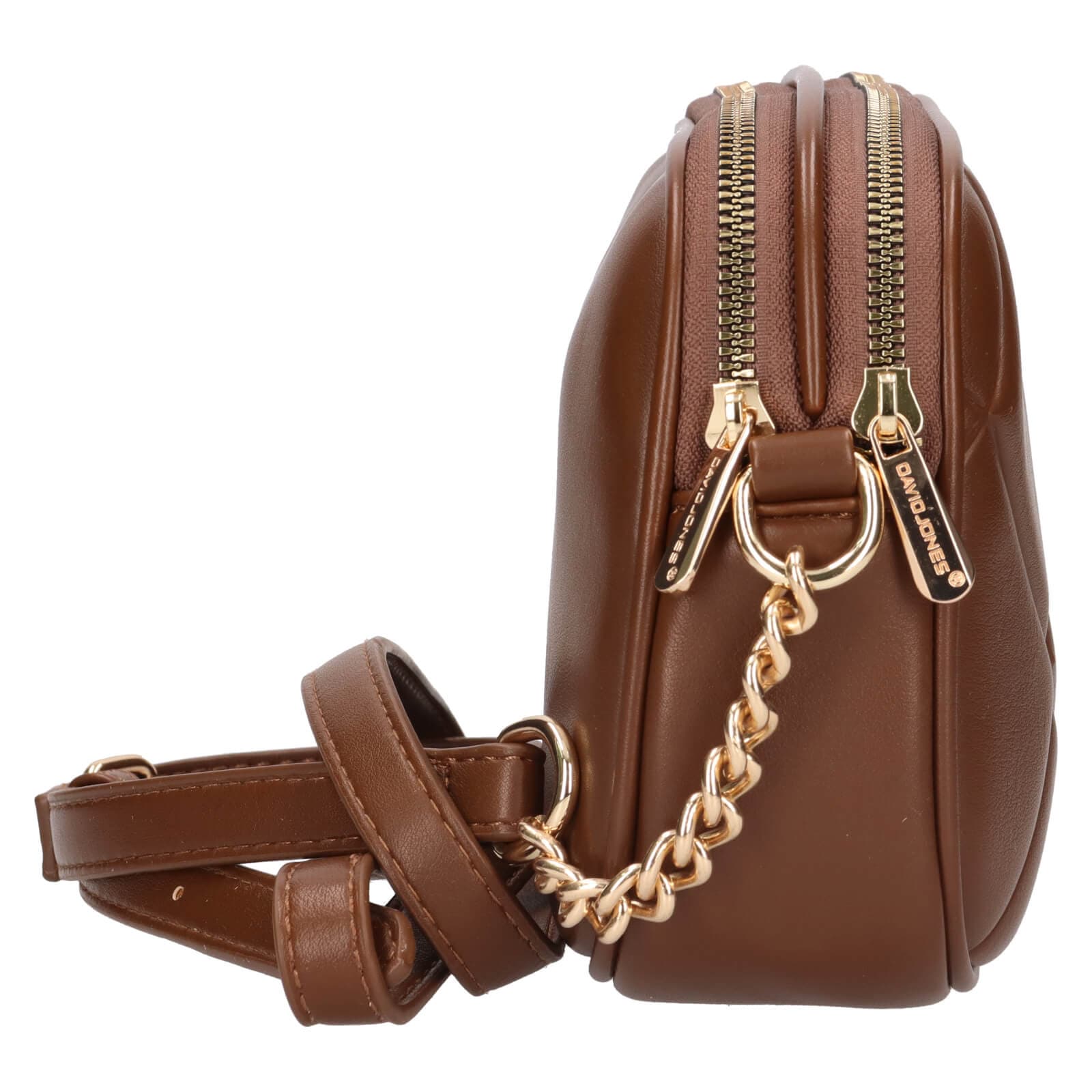Crossbody kabelka David Jones Mikko, hnědá 4