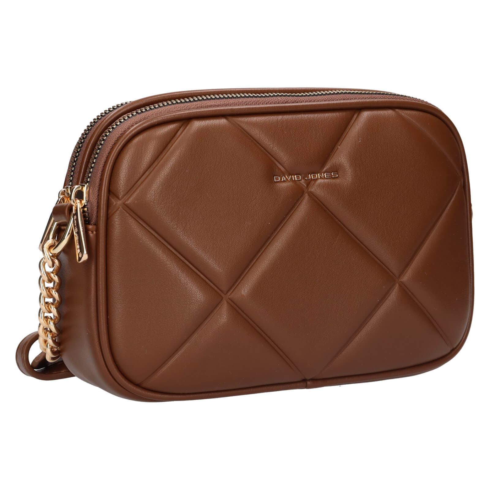 Crossbody kabelka David Jones Mikko, hnědá 2