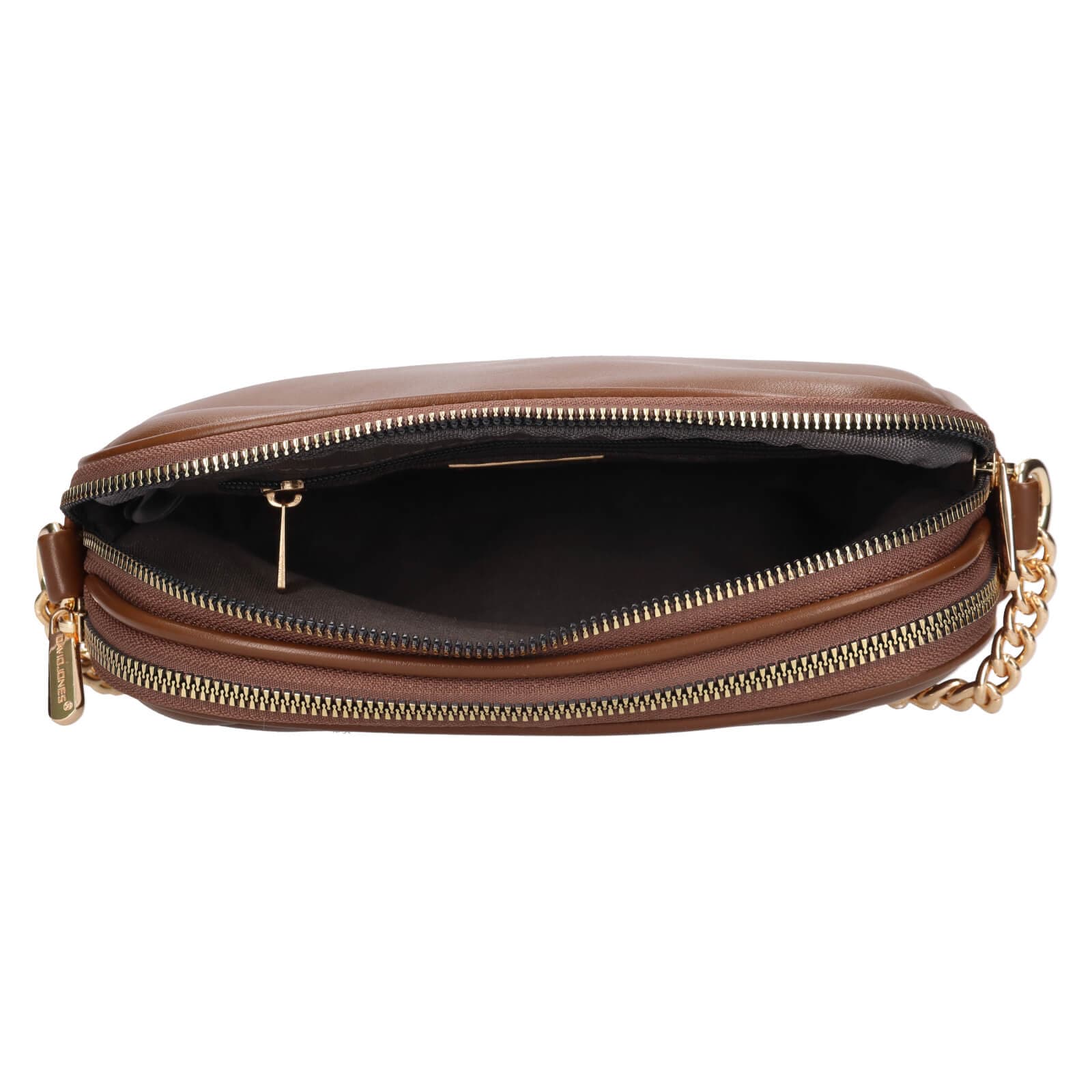 Crossbody kabelka David Jones Mikko, hnědá 5