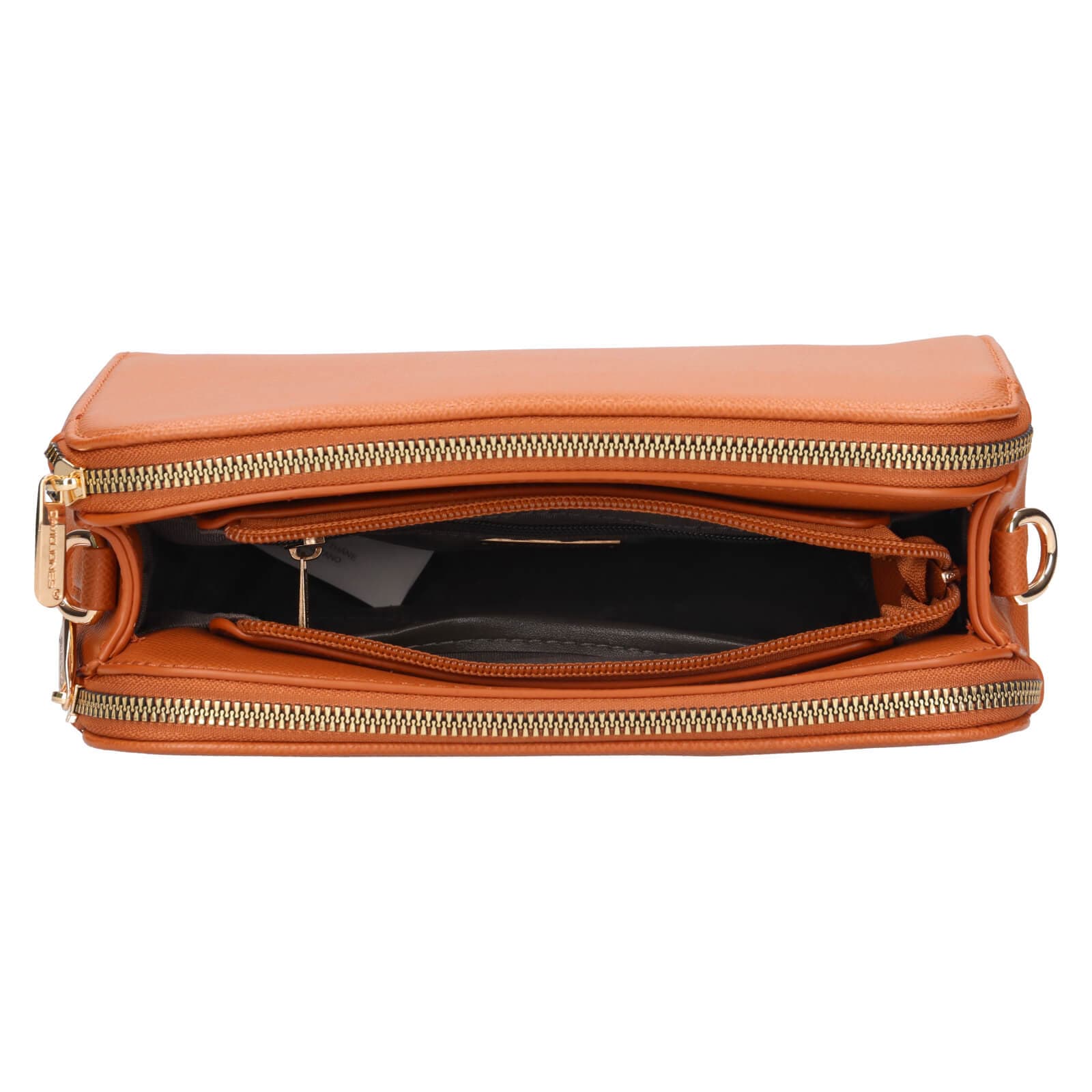 Crossbody kabelka David Jones Ronja, hnědá 5