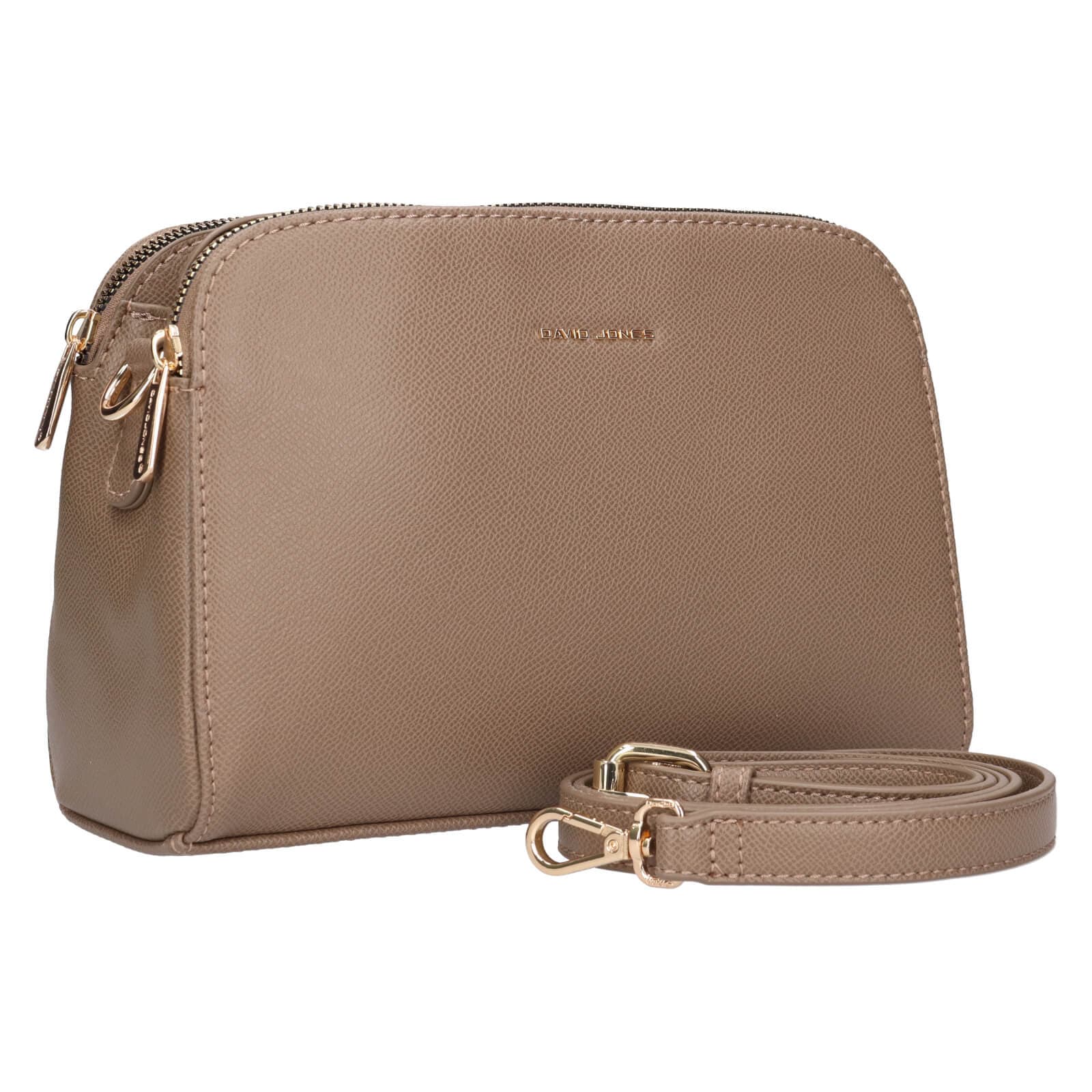 Crossbody kabelka David Jones Ronja, hnědá 2