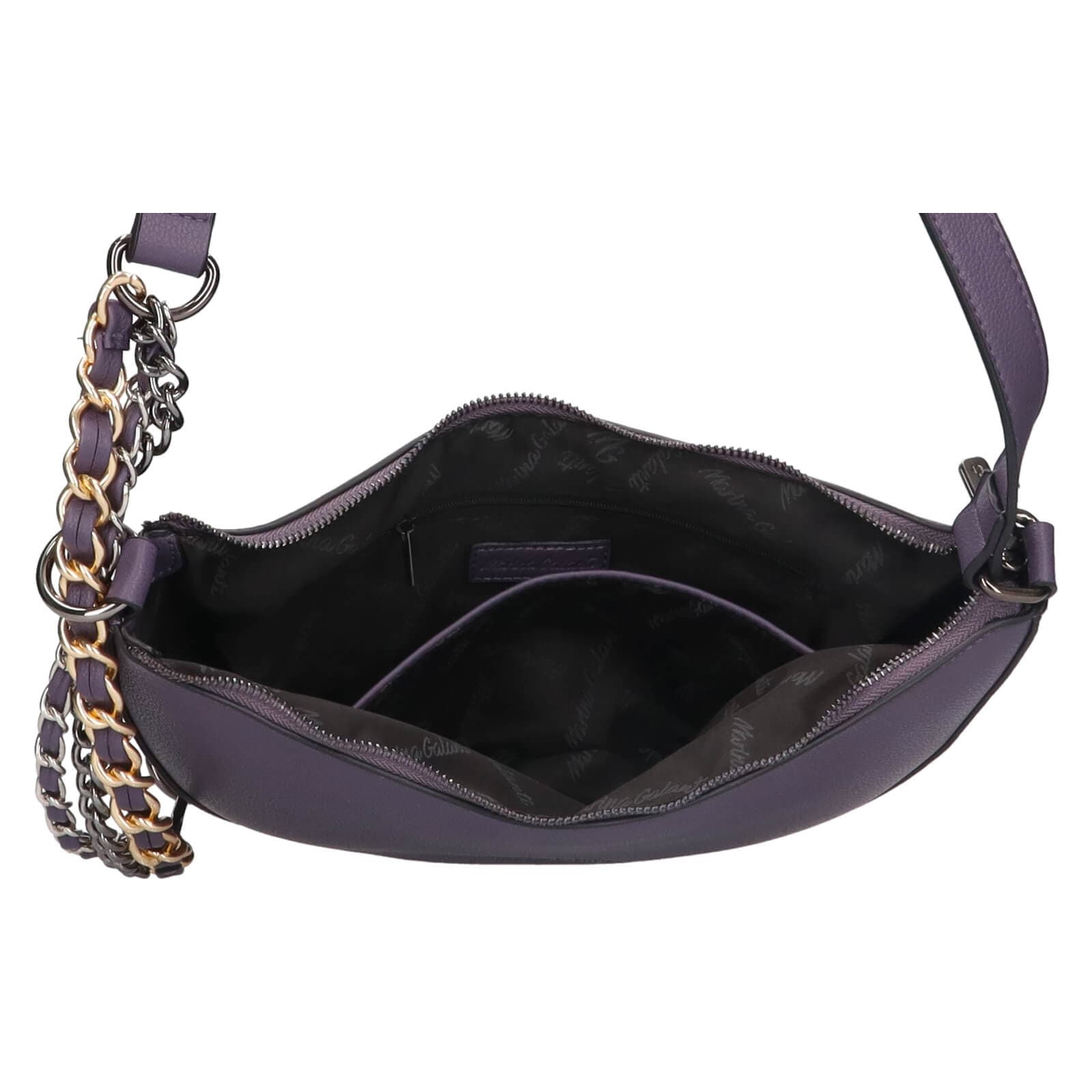 Crossbody kabelka Marina Galanti Karles, fialová 4