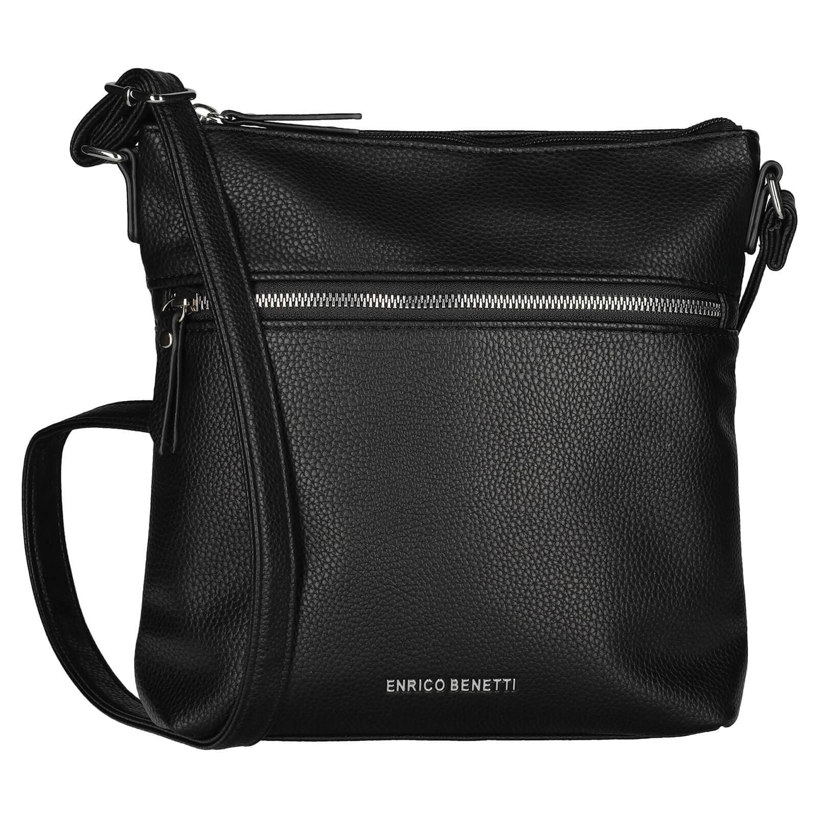 Crossbody kabelka Enrico Benetti Rauni, černá