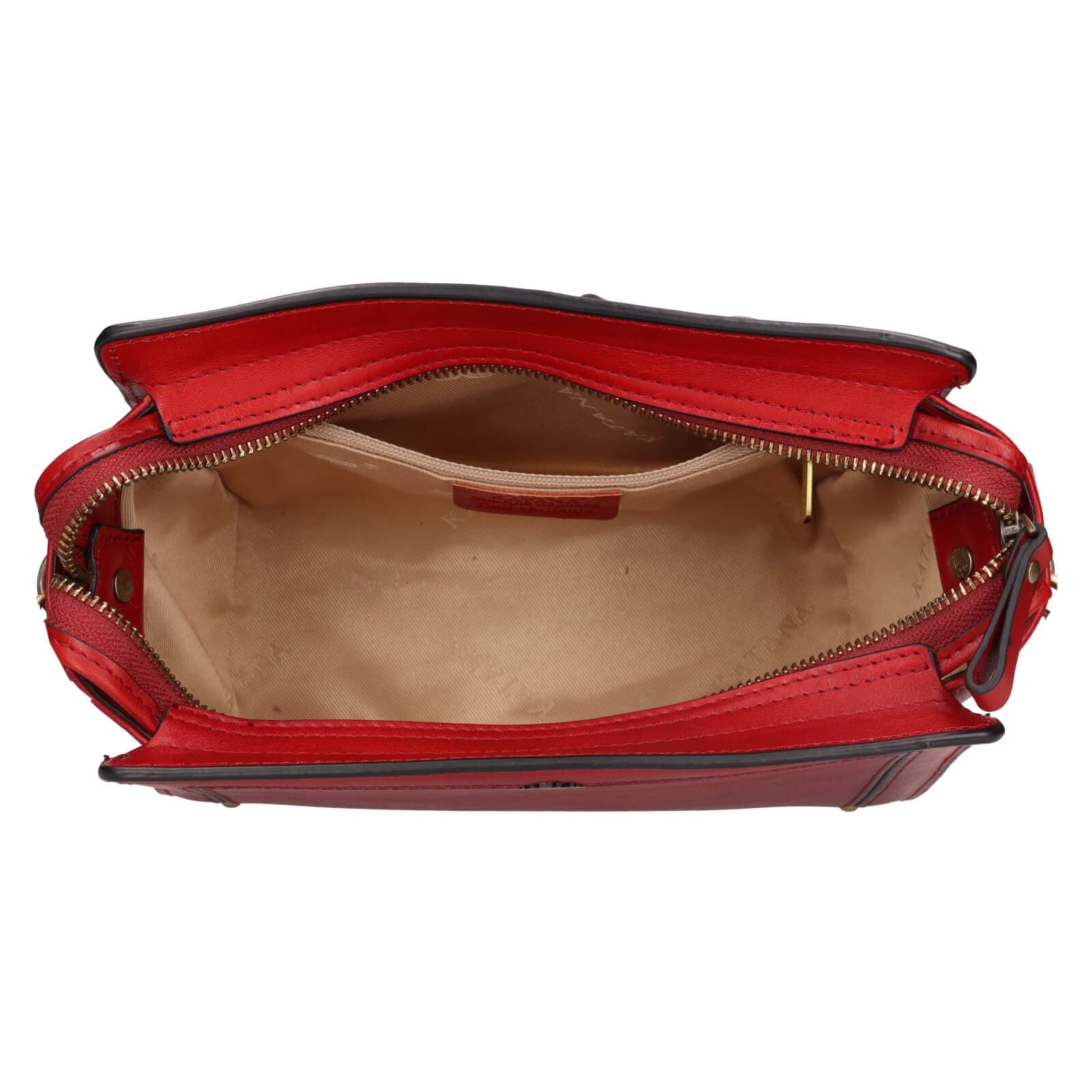 Kožená crossbody kabelka Katana Didia, červená 5