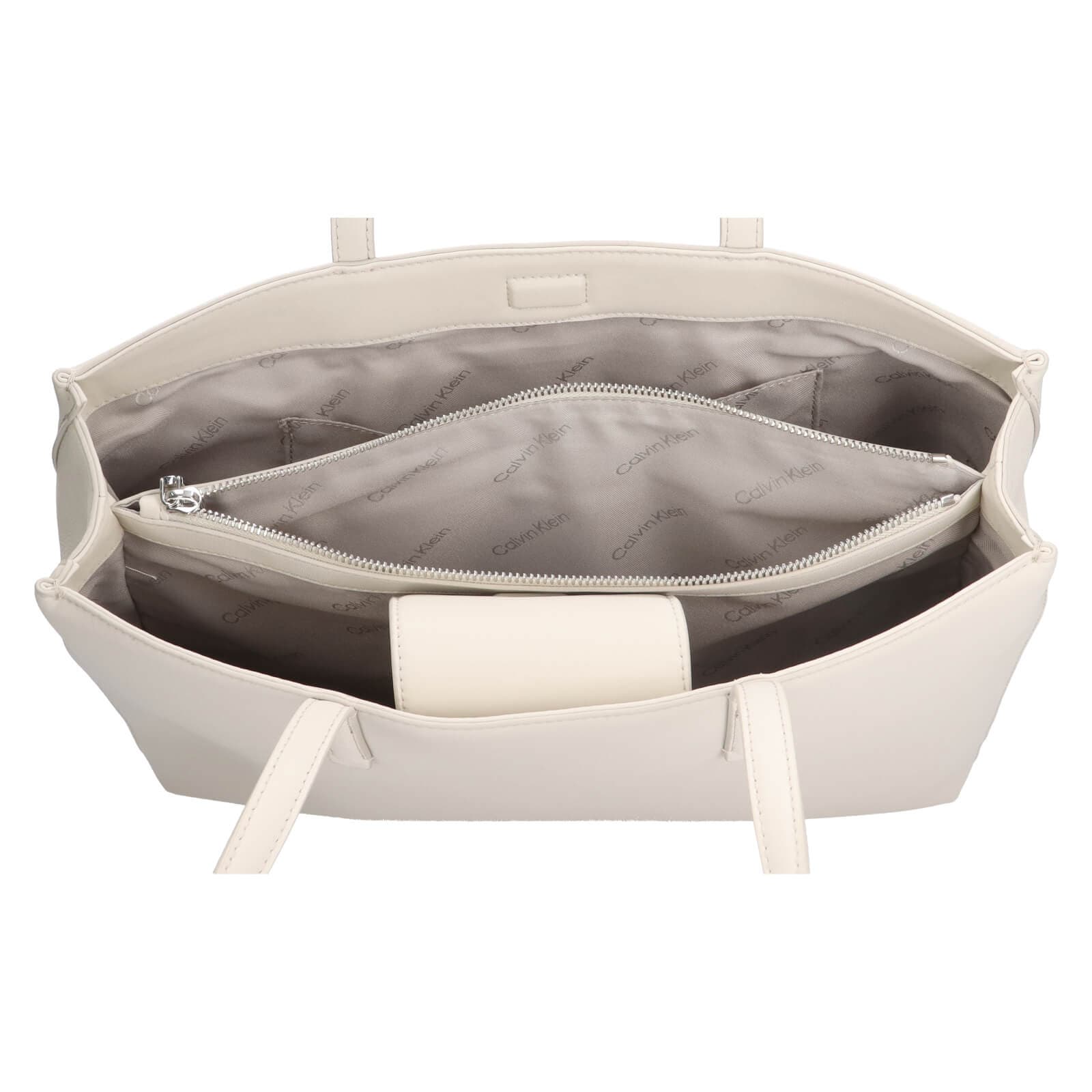 Kabelka Calvin Klein Vesna, béžová 5