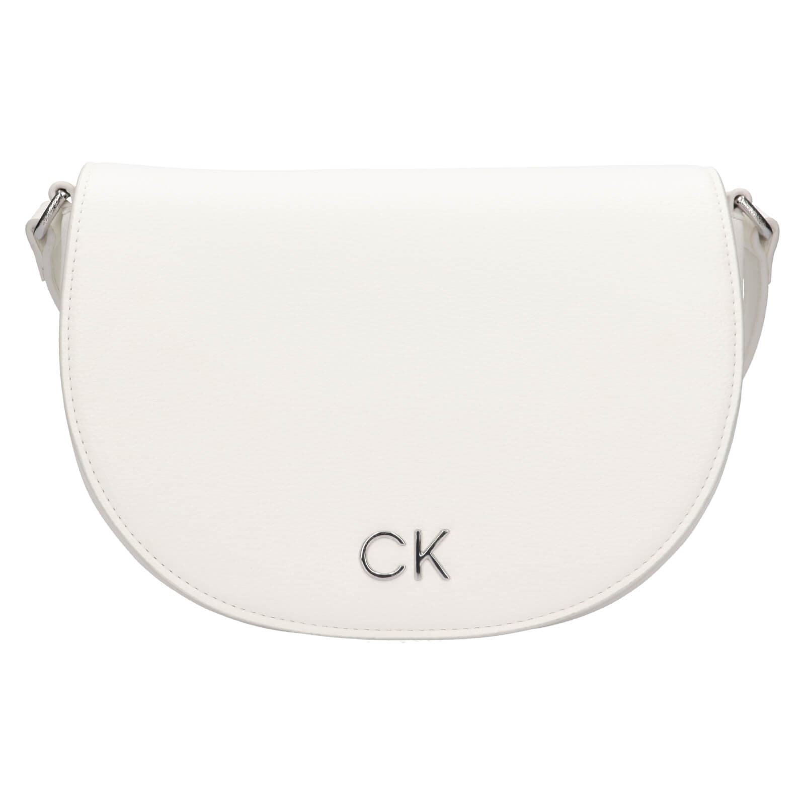 Crossbody kabelka Calvin Klein Henne, bílá