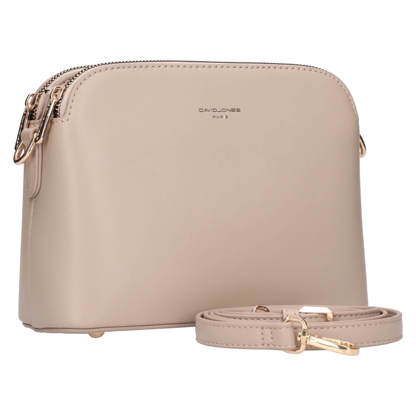 Crossbody kabelka David Jones Ikke, béžová 2