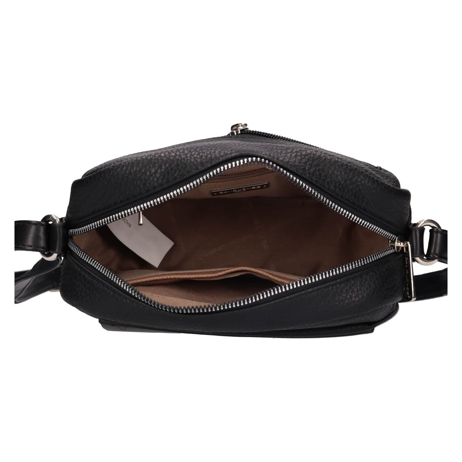Crossbody kabelka David Jones Lourdes, černá 5