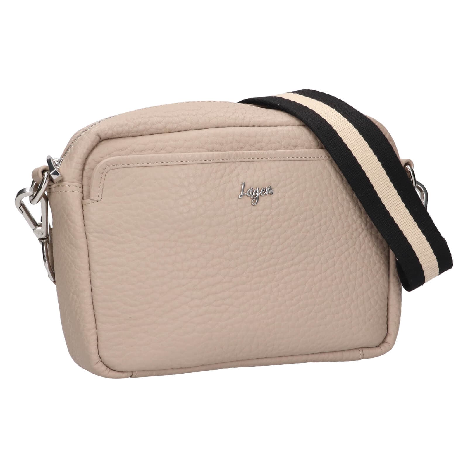 Crossbody kabelka Lagen Donna, béžová 2