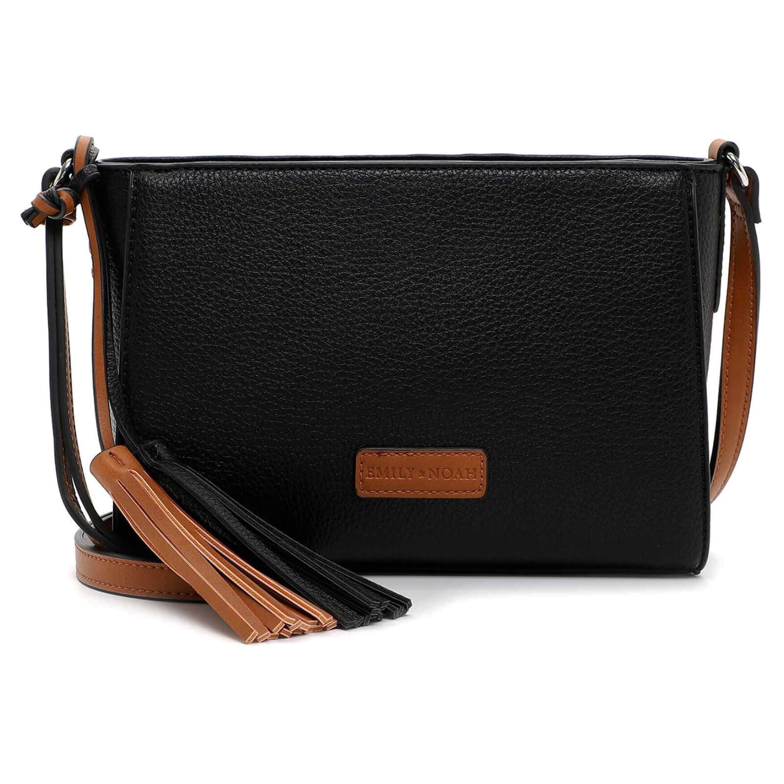 Crossbody kabelka Emily & Noah Boho, černá