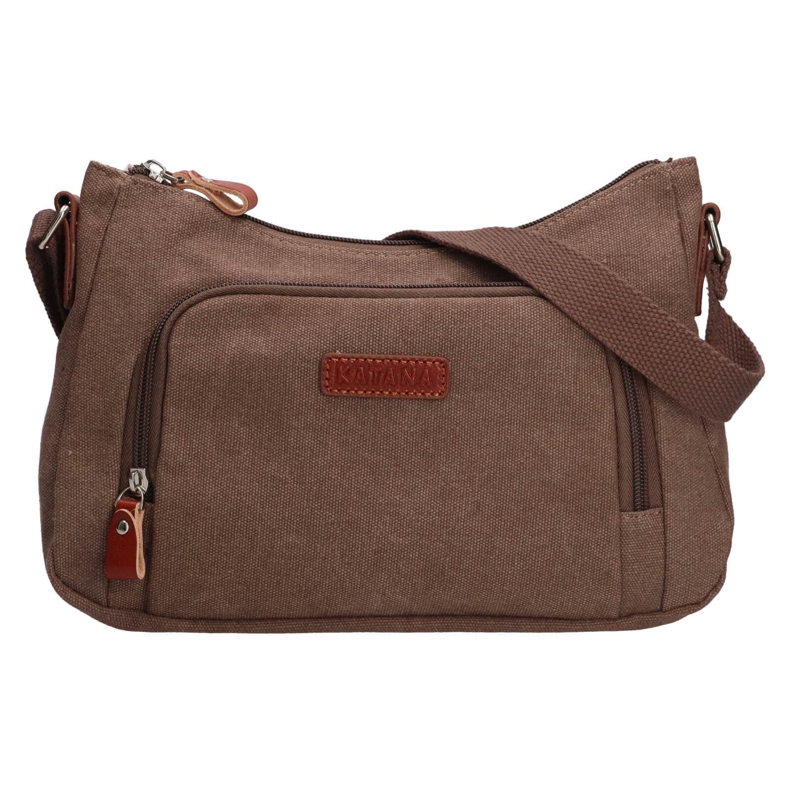 Crossbody kabelka Katana Luiza, hnědá