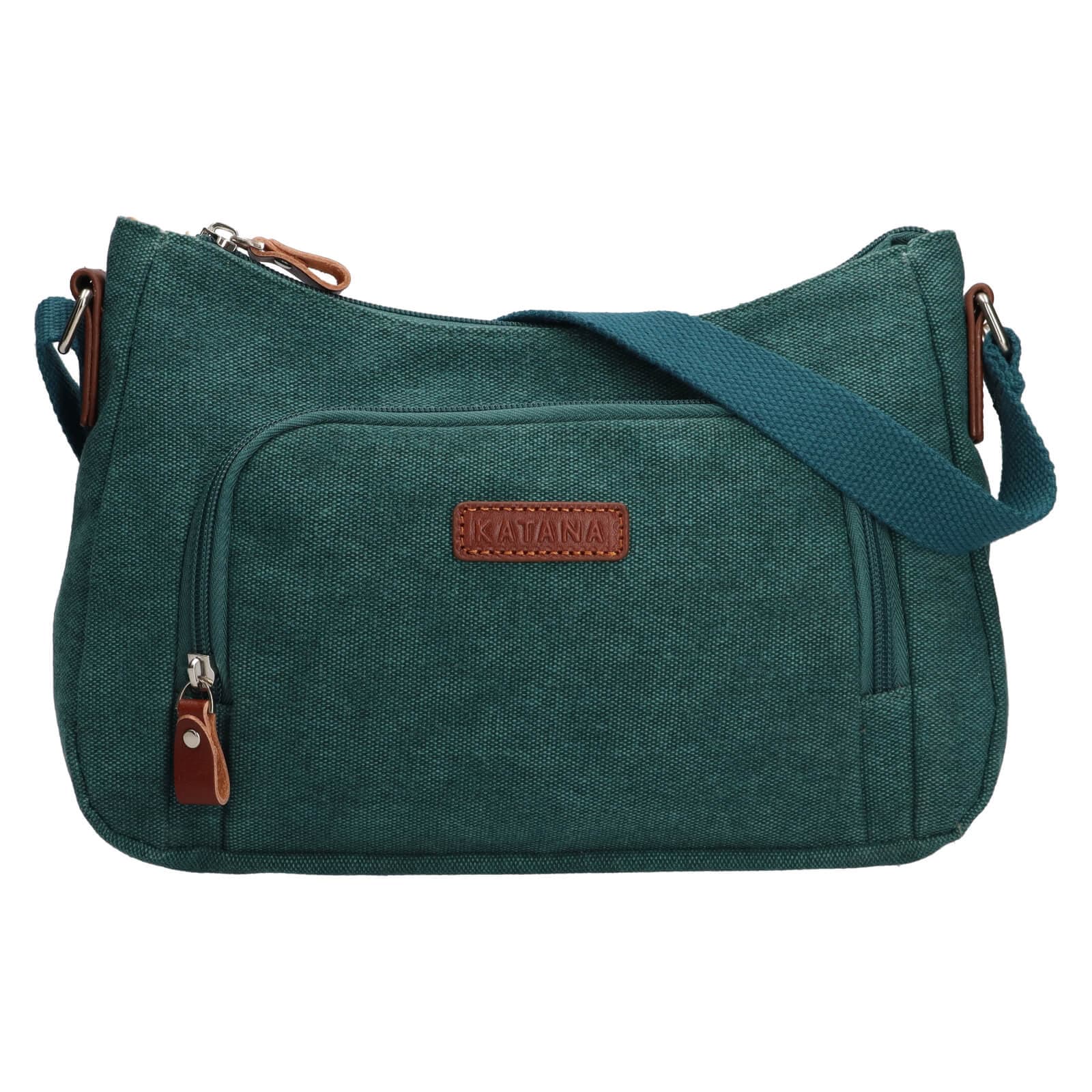 Crossbody kabelka Katana Luiza, zelená